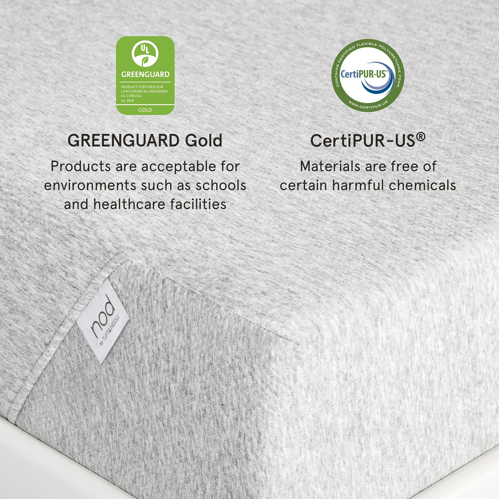 Nod By Tuft & Needle Medium Firm 8'' Twin Size Adaptive Foam Mattress In A Box, Breathable, Pressure Relief, Supportive, 100 Nig