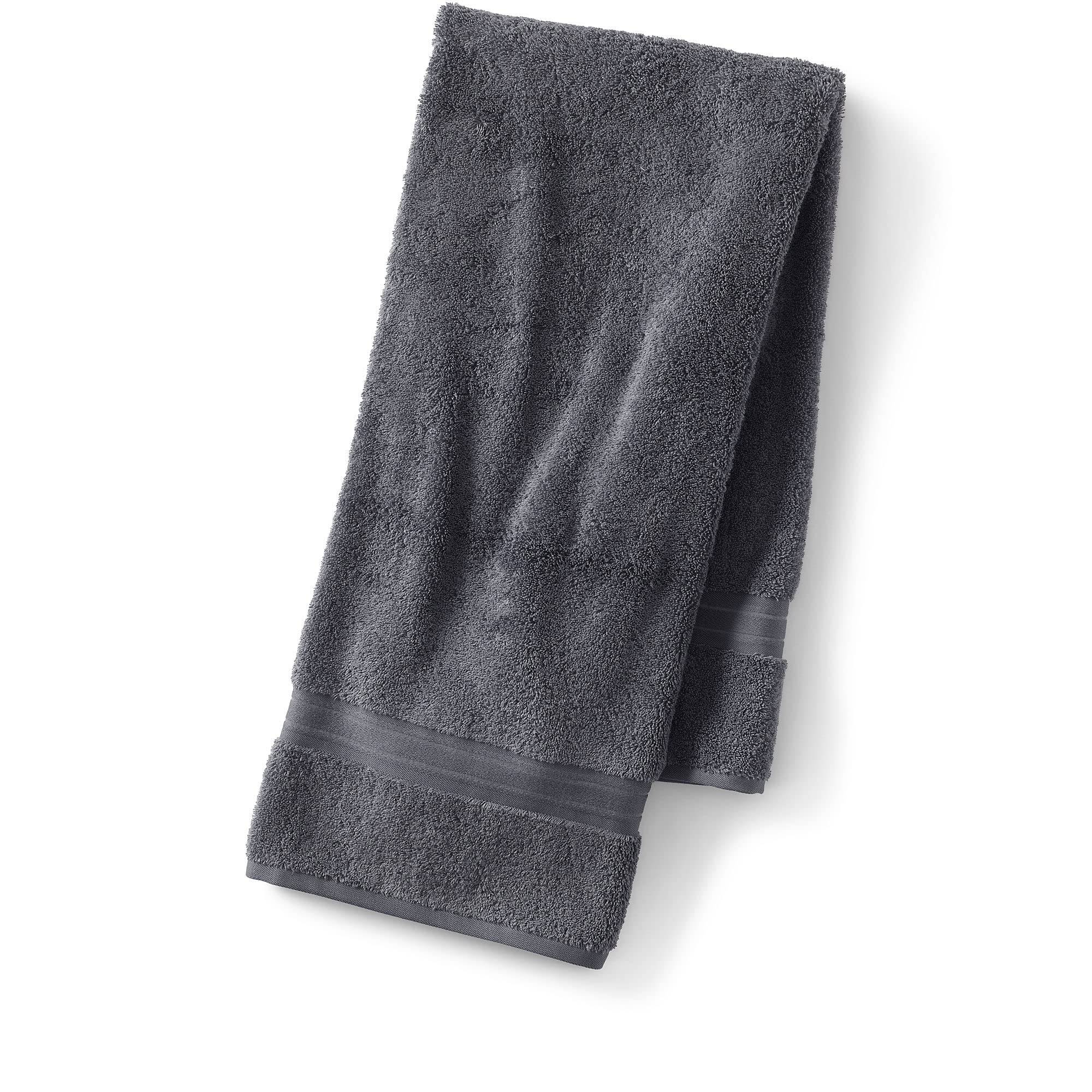 Lands' End Supima Towel Rich Steel 30   X 56''