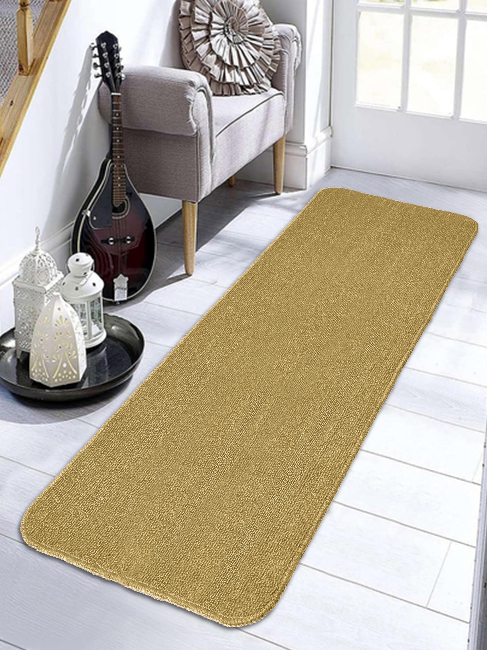 Saral Home Solid Soft Pp Yarn Durable & Washable Multipurpose Runner For Home/Kitchen/Living Area/Lobby/Office Entrance With Ant
