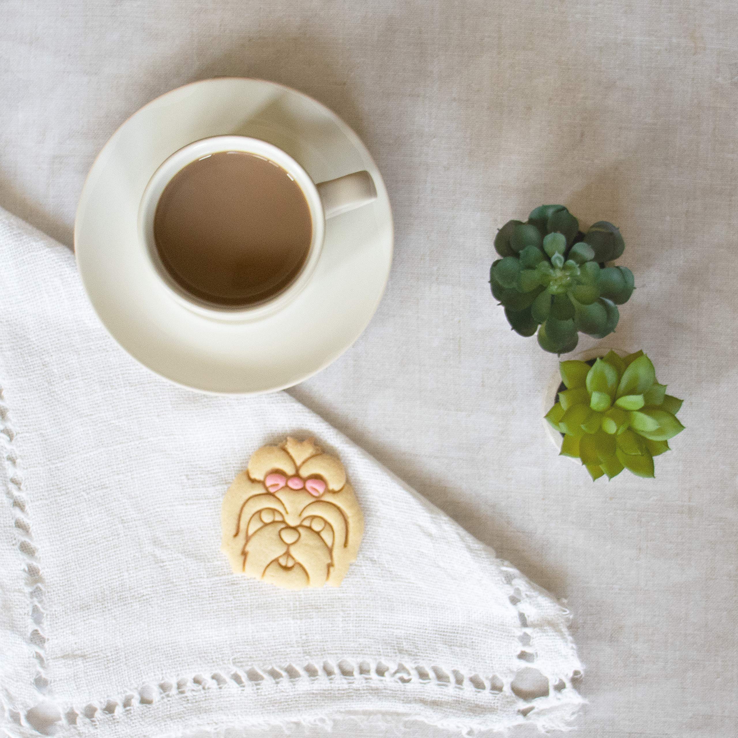 Shih Tzu Face Cookie Cutter, 1 Piece - Bakerlogy