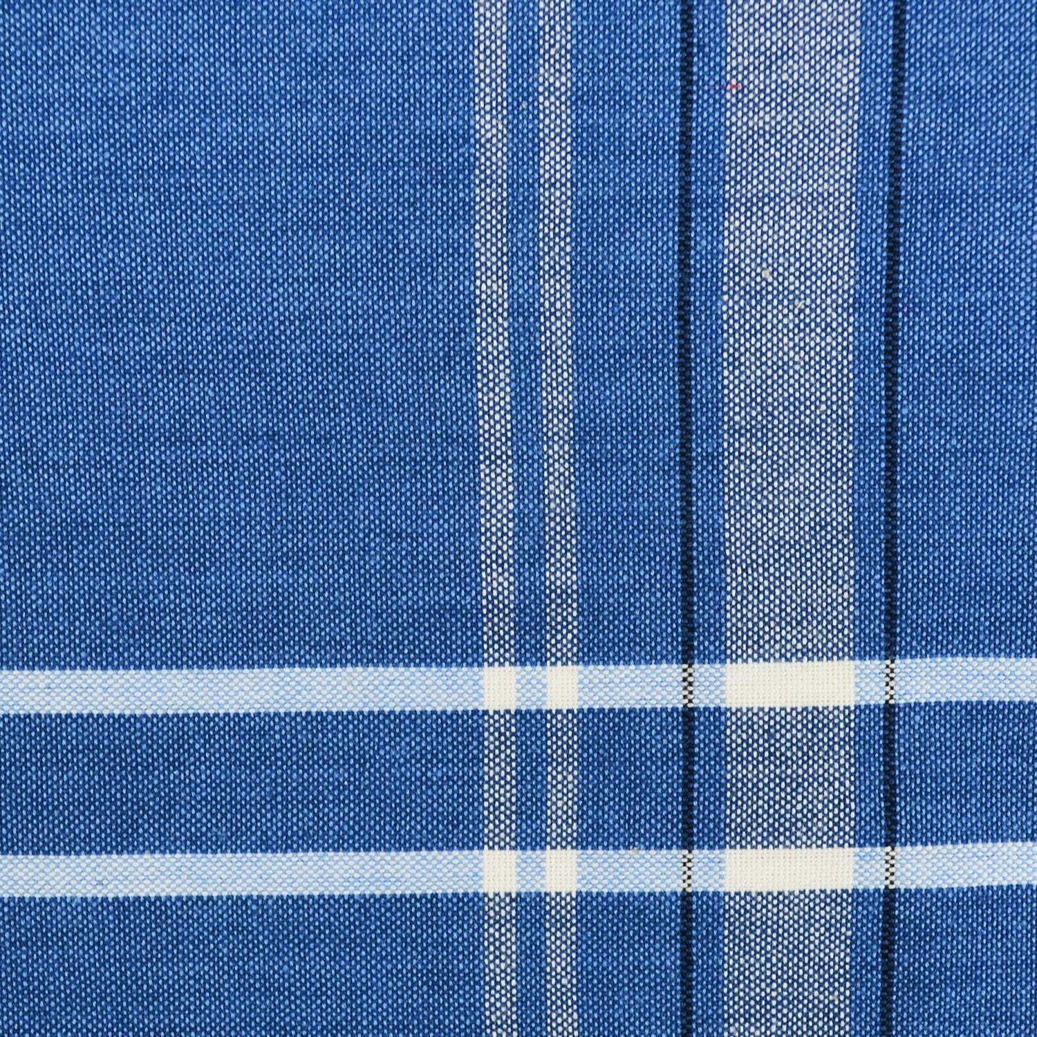 DII Blue French Chambray Tablecloth