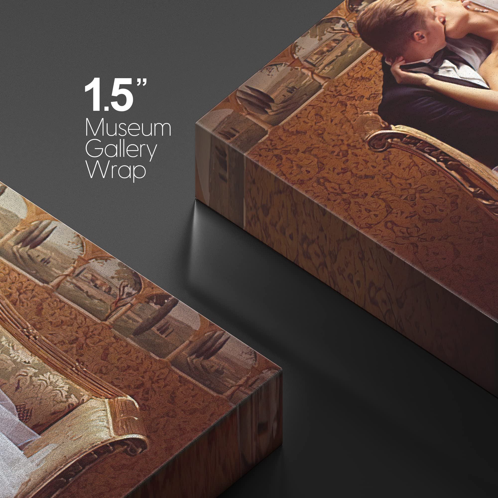 NWT Custom Canvas Prints with Your Photos for Wedding  Personalized Canvas Pictures for Wall to Print Framed 16x20 inches