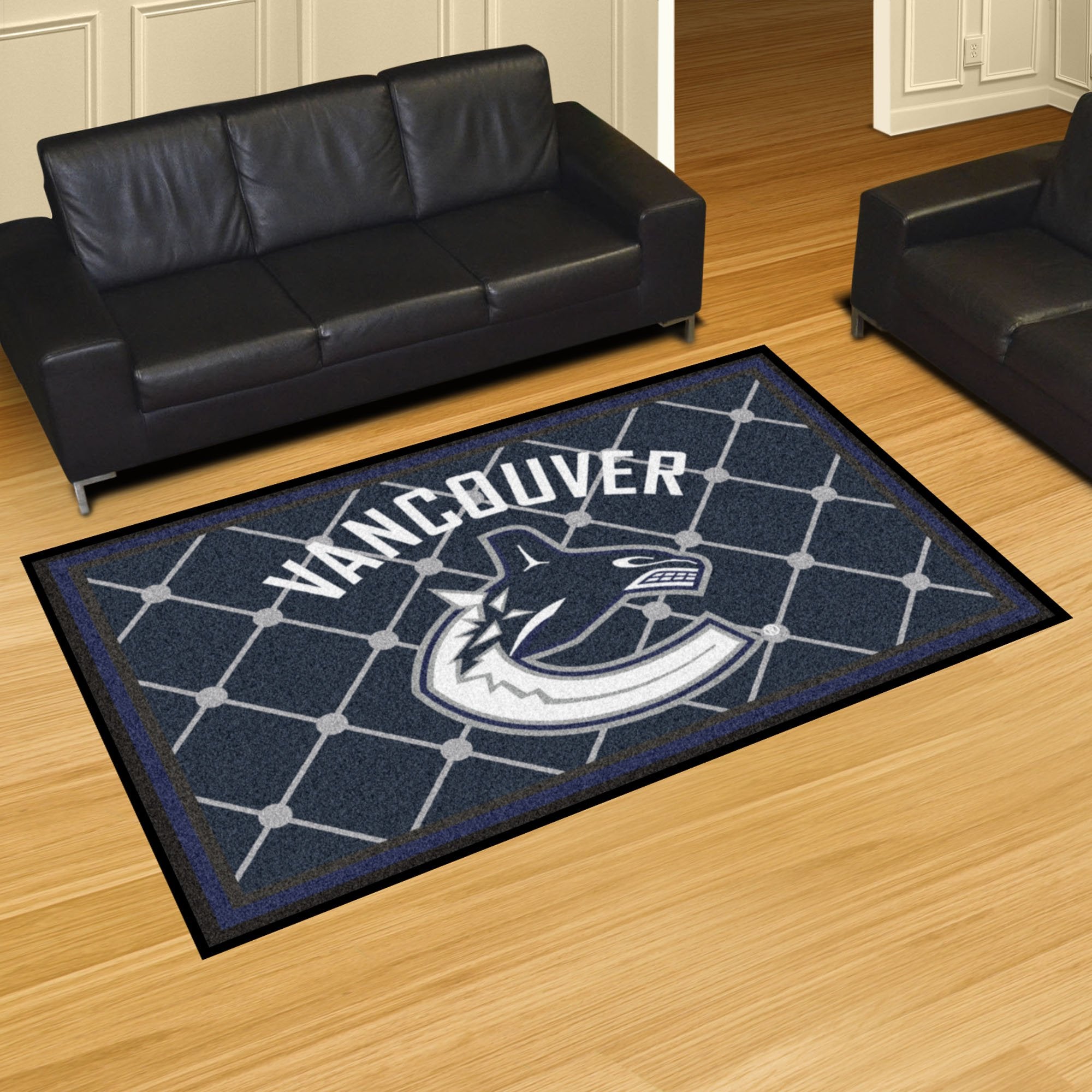 NHL - Vancouver Canucks Rug 5x8