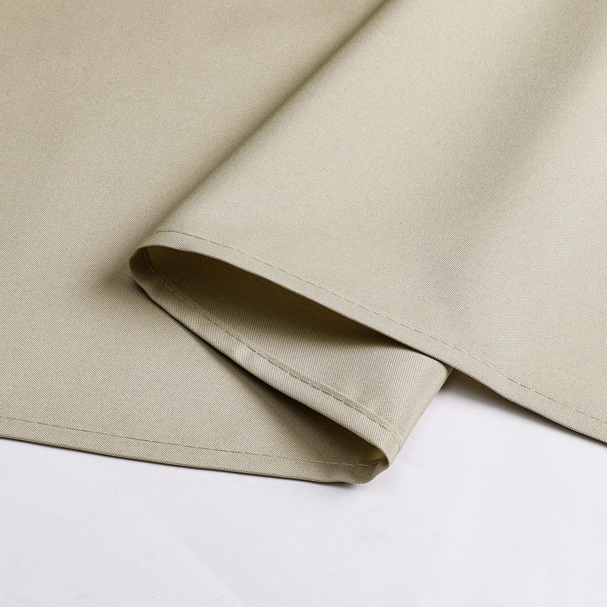 Wewoch Khaki Rectangle Tablecloth Wrinkle Resistant Washable Fabric Table Cloth For Dining,Kitchen, Parties Weddings And Outdoor