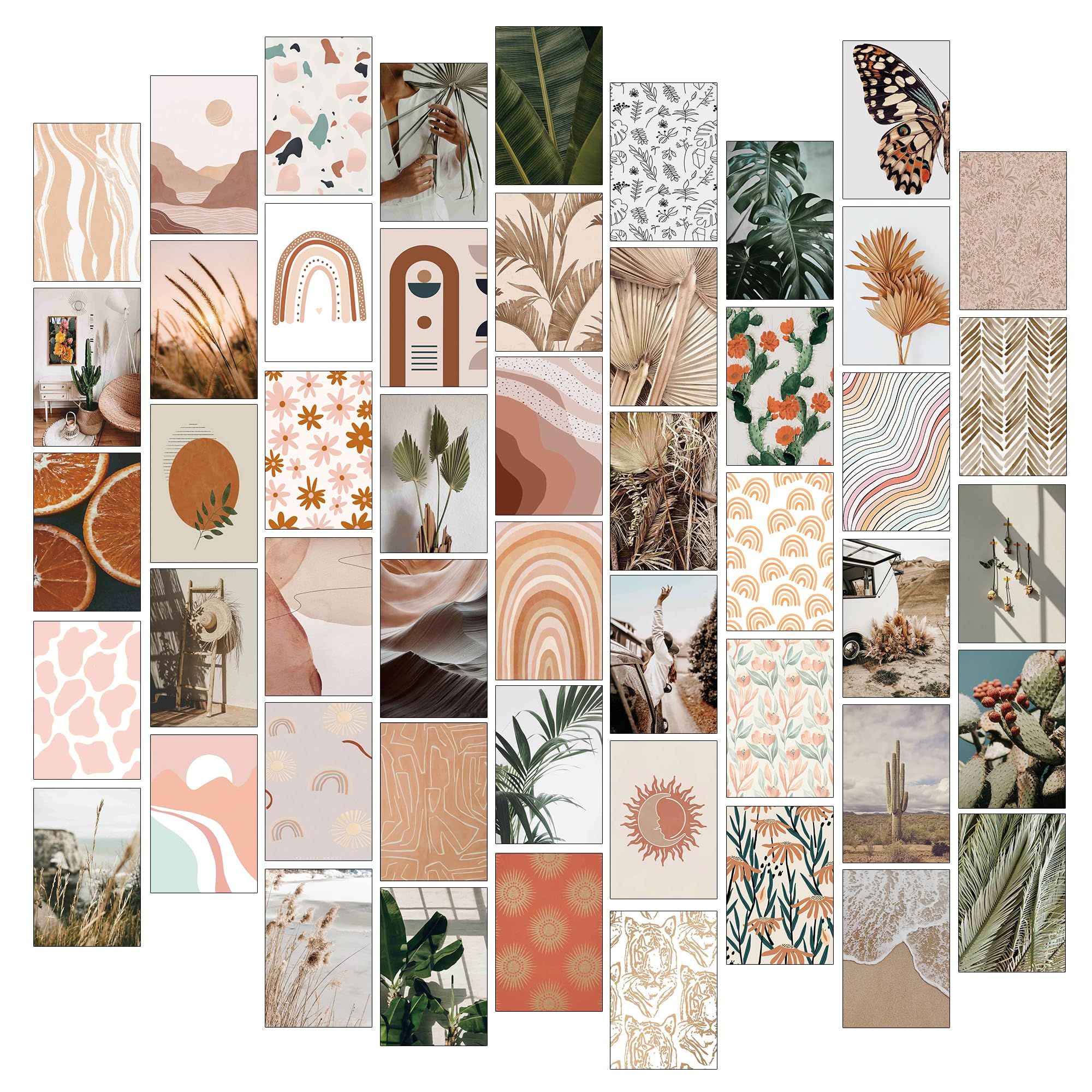 Tramin 50Pcs Danish Pastel Wall Collage Kit Aesthetic Pictures, Minimalist Decor Aesthetic Posters, Matisse Posters For Room Aes