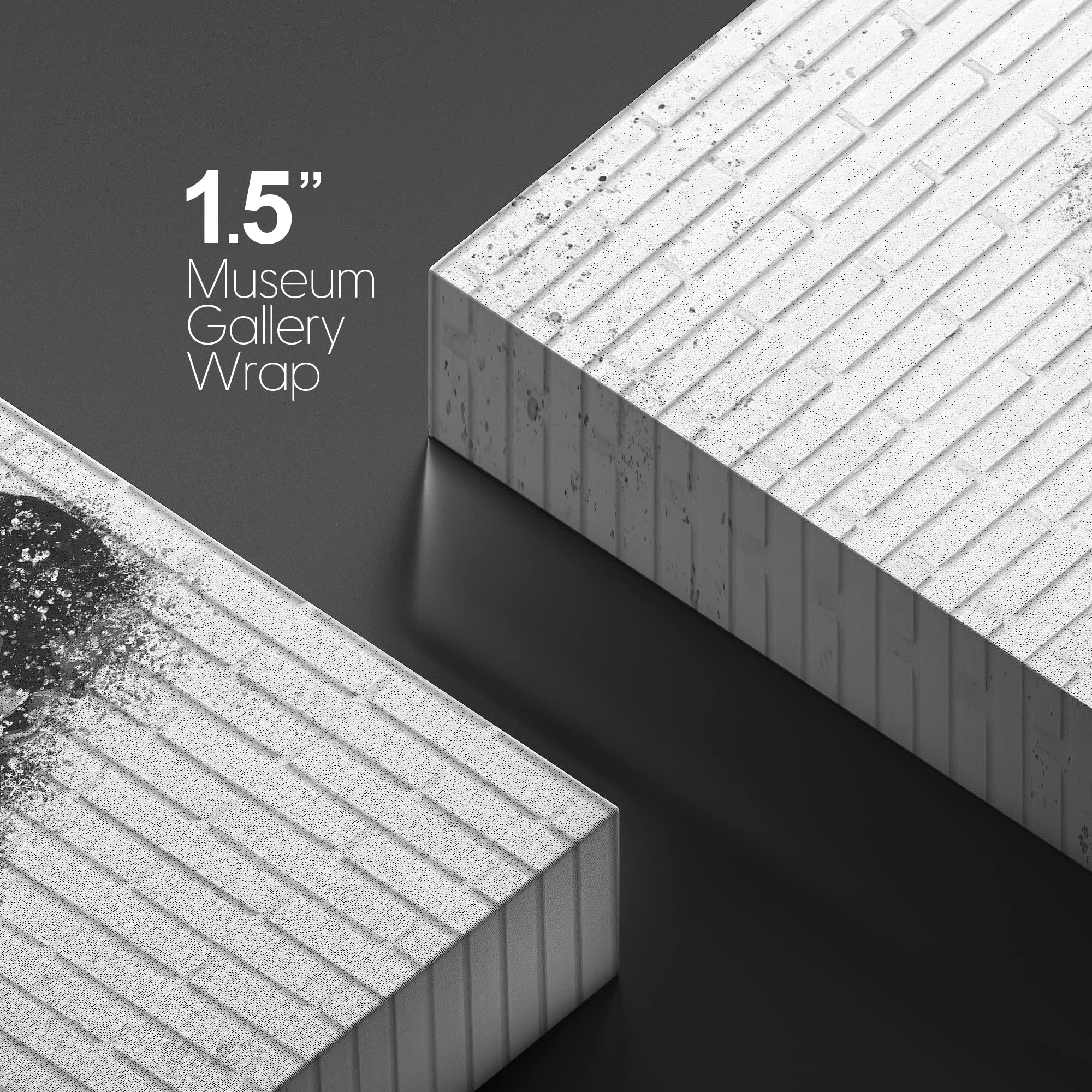 Wall26 Canvas Print Wall Art Brick Wall Street Art Graffiti Effect Mma Boxing Woman Portrait Sports Fitness Digital Art Realism