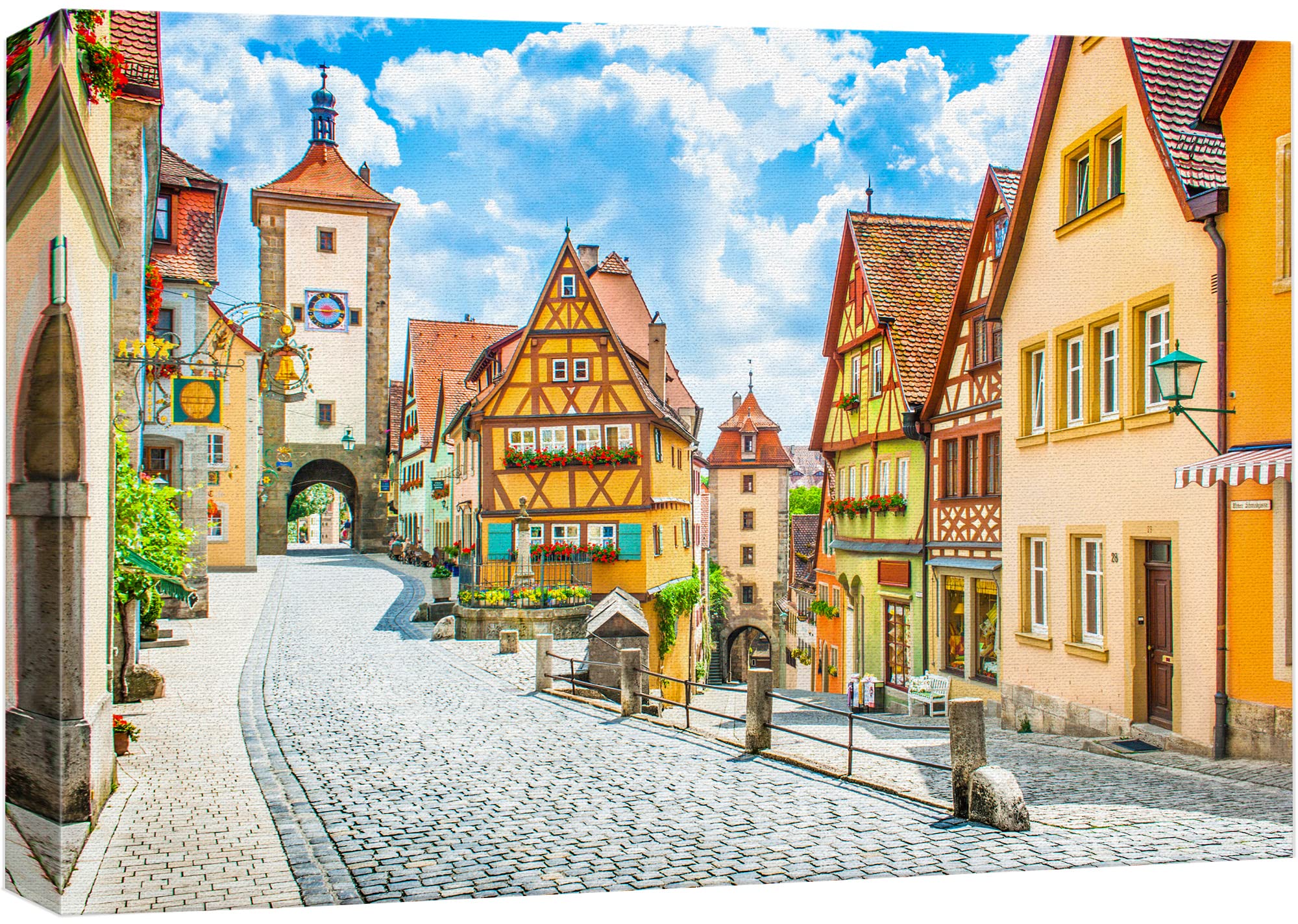 Wall26 Canvas Print Wall Art Dutch Netherlands Countryside Village Nature Wilderness Photography Realism Rustic Scenic Landscape