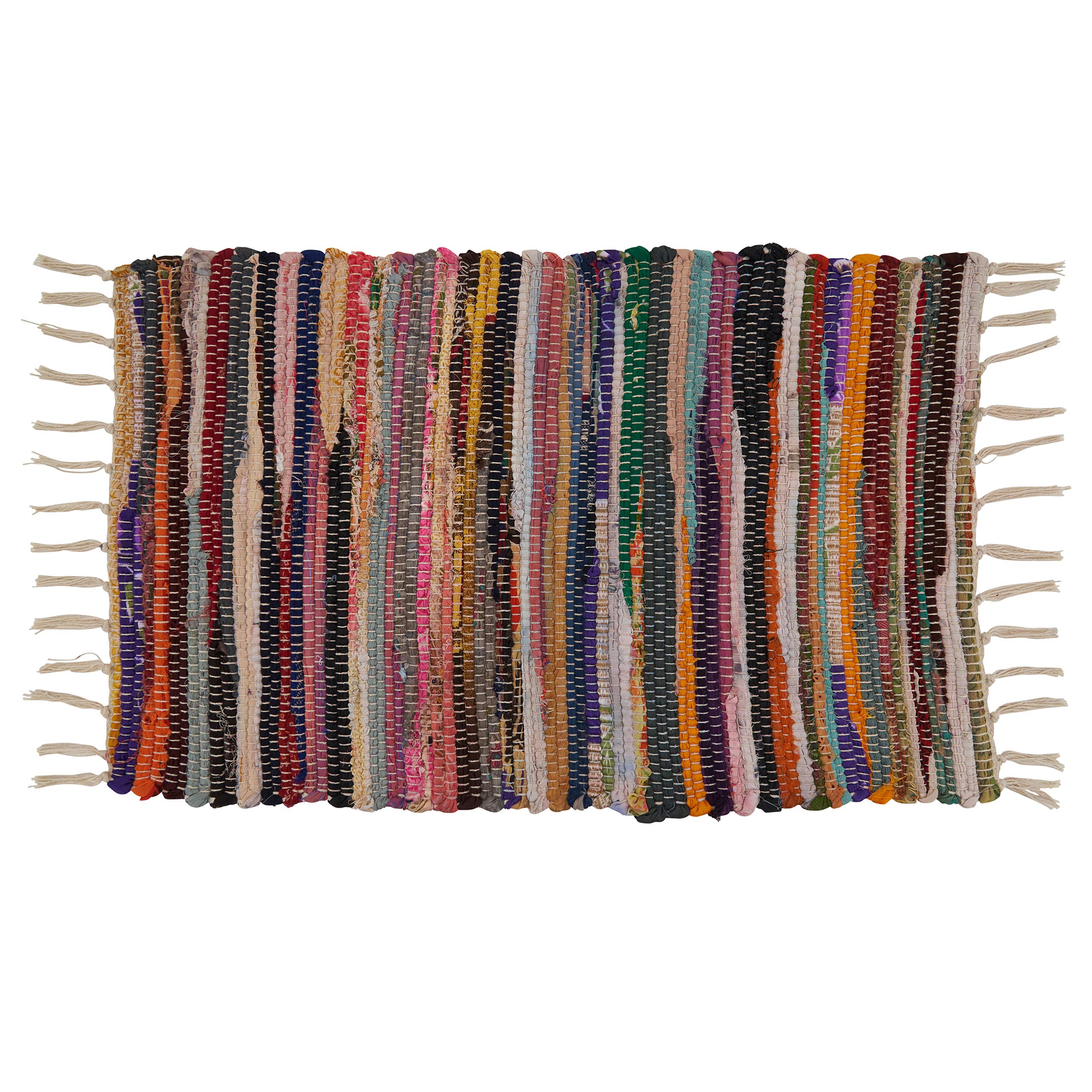 Multi-Colored Chindi Placemats (Set Of 4)