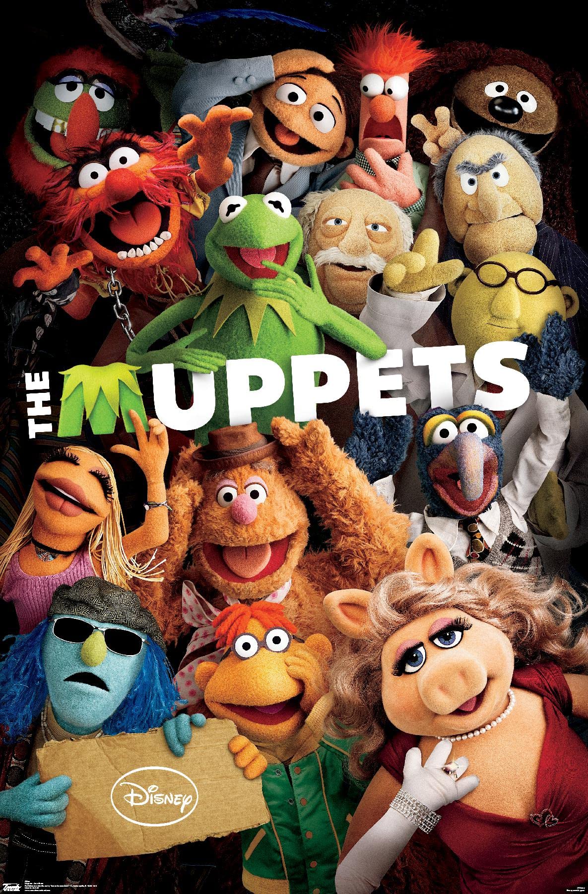 Trends International Disney The Muppets - One Sheet Wall Poster, 14.725'' X 22.375'', Premium Unframed Version