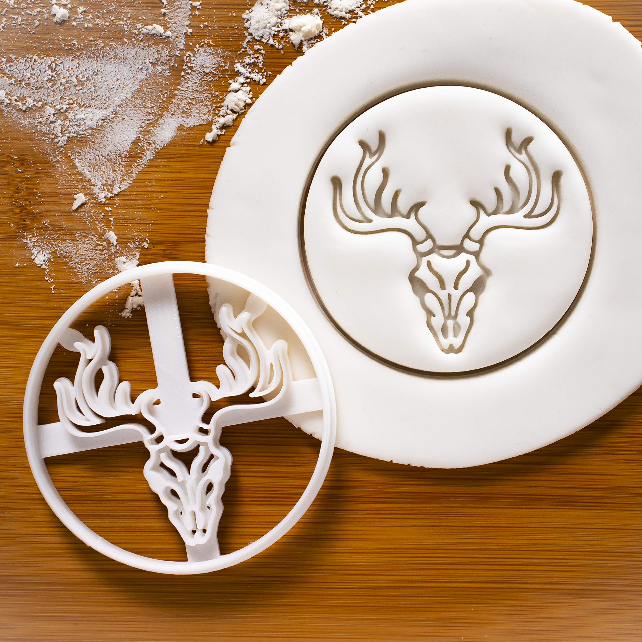 Stag Skull Cookie Cutter, 1 Piece - Bakerlogy