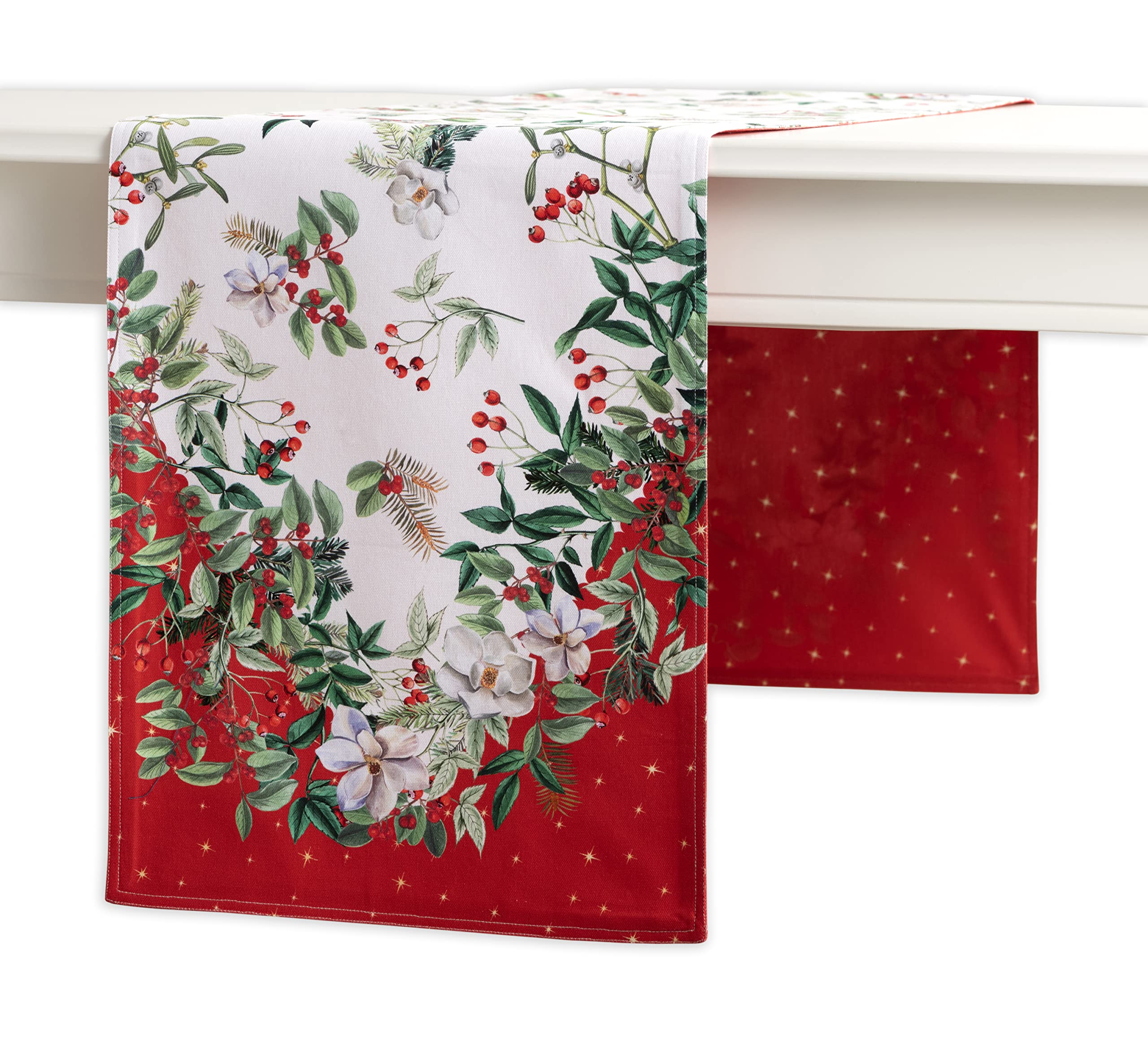 Maison D' Hermine Tablerunner 100% Cotton Table Runner Decorative Table Runners For Gifts, Home, Wedding, Restaurant, Buffet, No