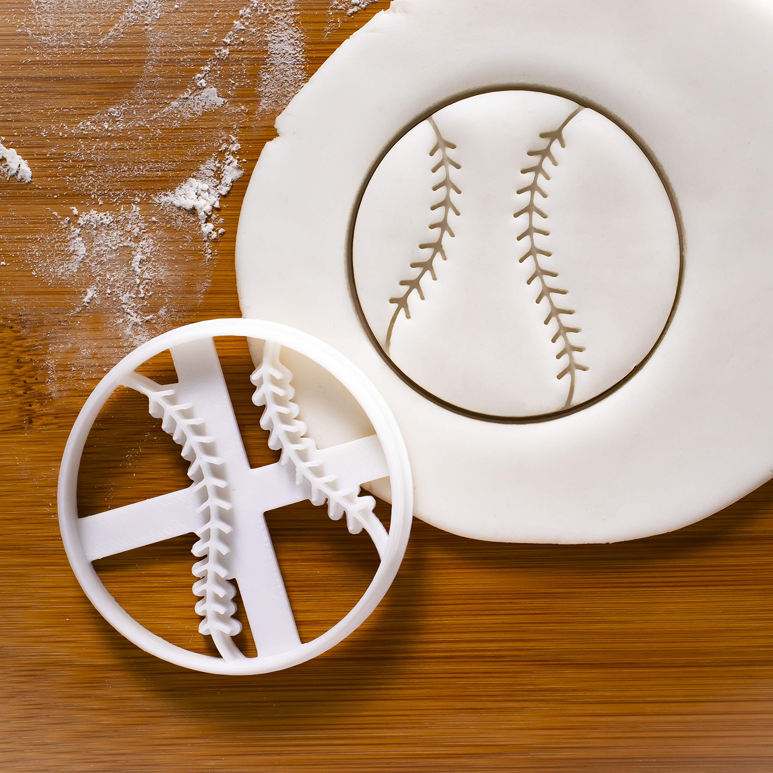 Softball Cookie Cutter, 1 Piece - Bakerlogy