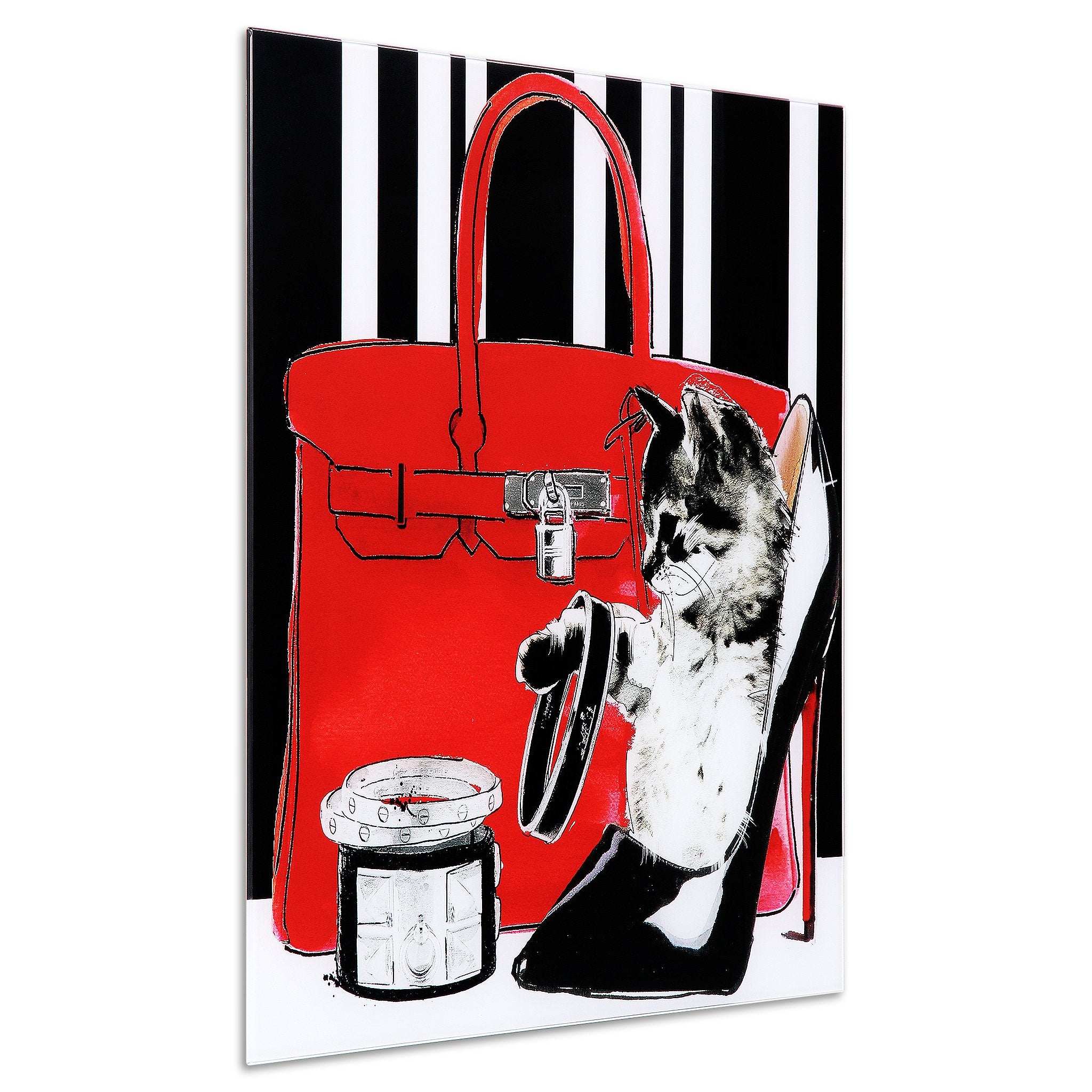 Empire Art Direct Tmp-Jp405-2020 Frameless Free Floating Tempered Glass Art By Ead Art Coop - Womans Best Friends 2