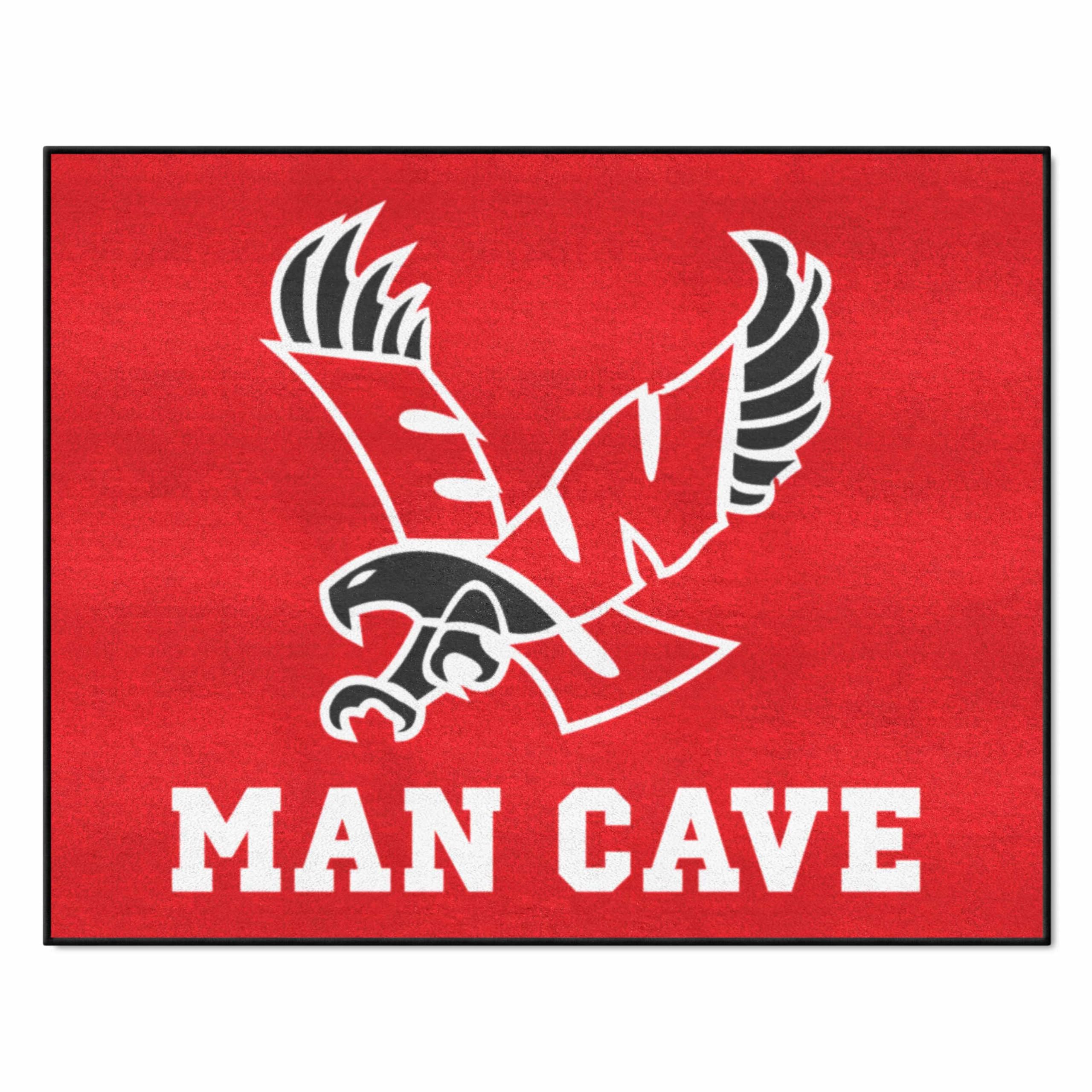 FANMATS 18817 Eastern Washington University All-Star Mat - Man Cave | Red | 33.75x42.5 | EWU Eagle Primary Logo
