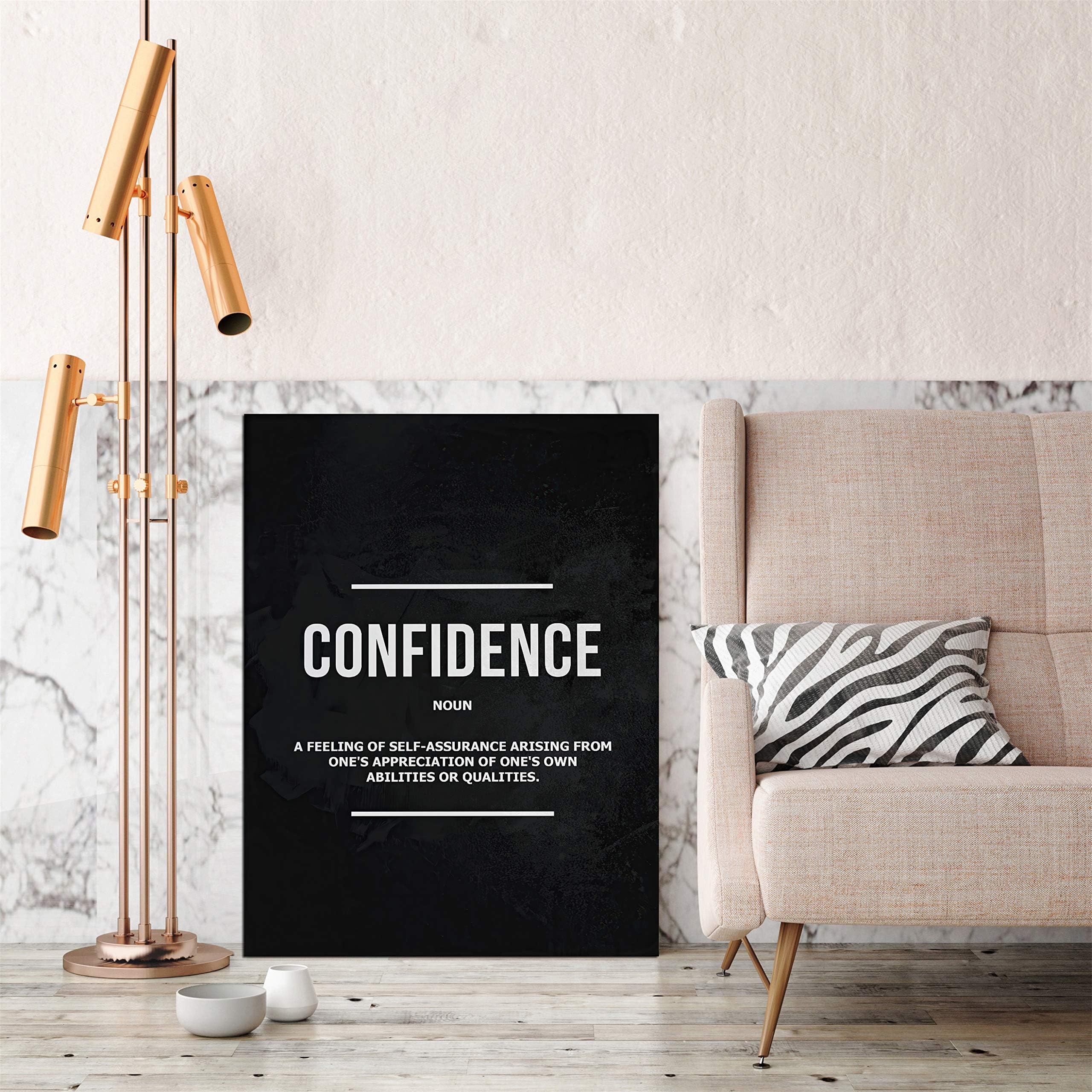 Inspirational Entrepreneur Quotes Abstract Posters Wall Art Confidence Motivational Wall Art Canvas Print Frame Picture Painting