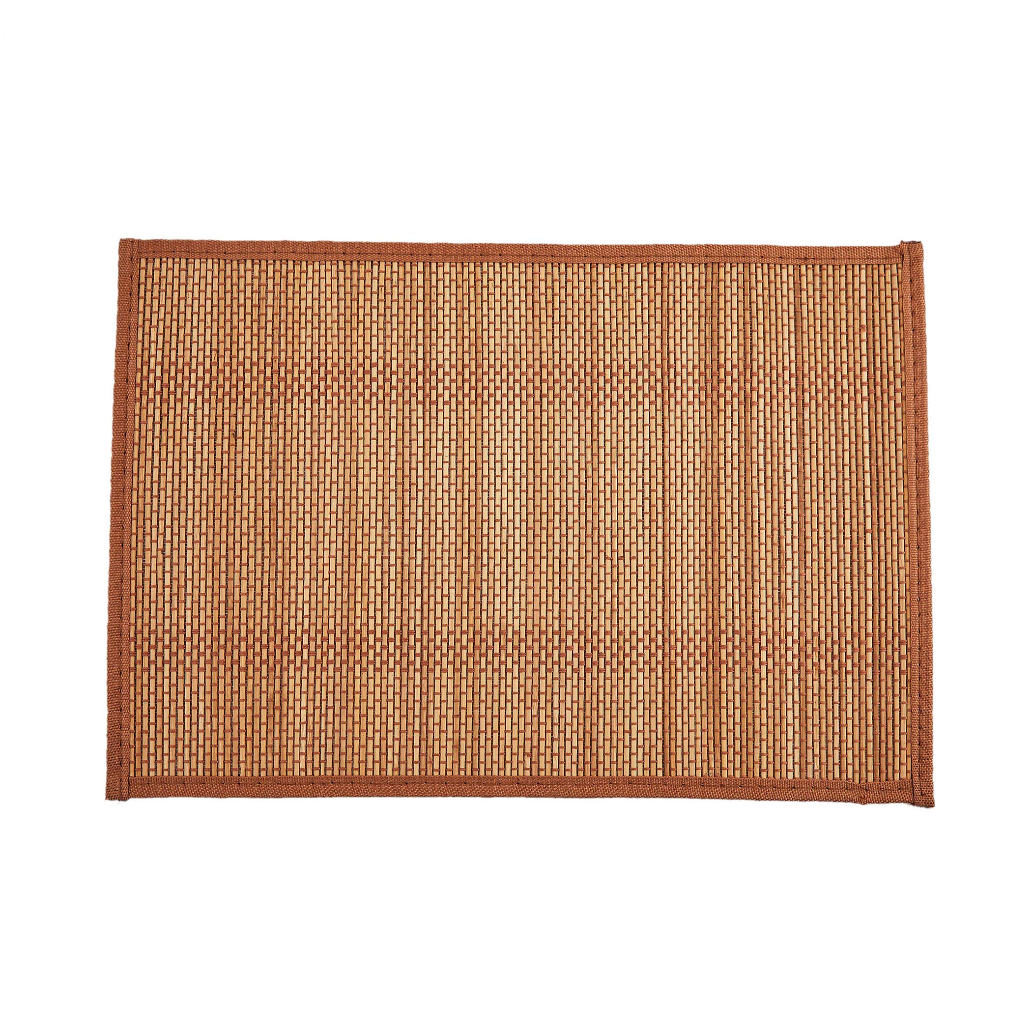 Home Centre Ocean Bamboo Woven Placemat (Brown, 30 X 44 Cm)