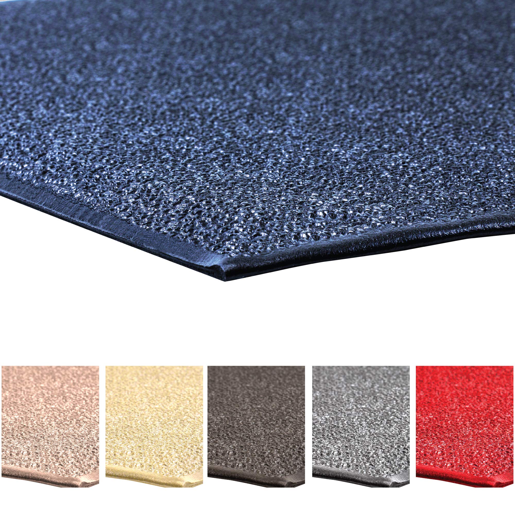 Notrax C01S2048Bu Kitchen Comfort Mat, 20'' Width X 48'' Length X 3/8'' Thickness, Blue