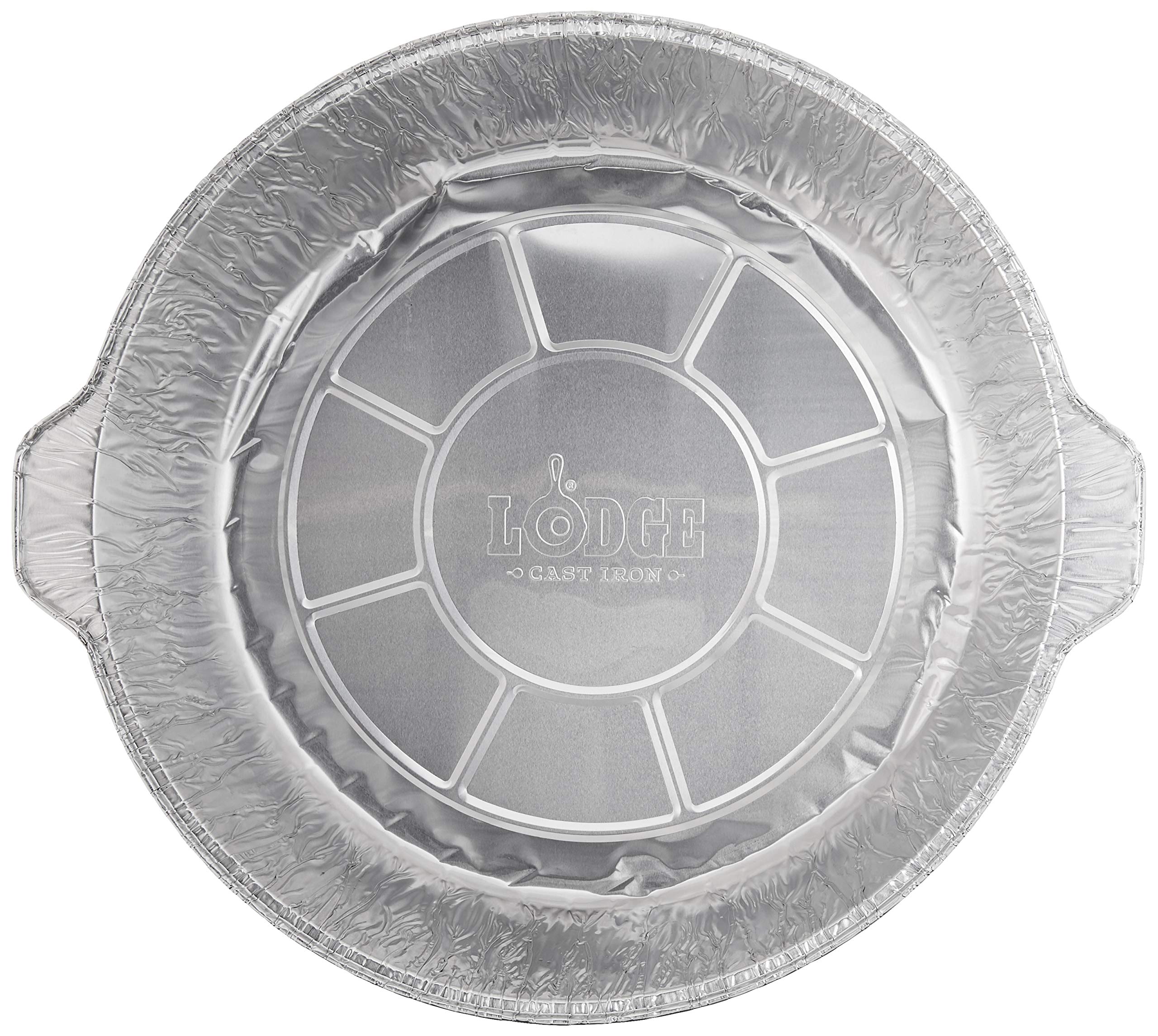 Lodge A12F3 12-Inch Aluminum Foil Dutch Oven Liners, 3-Pack, Silver