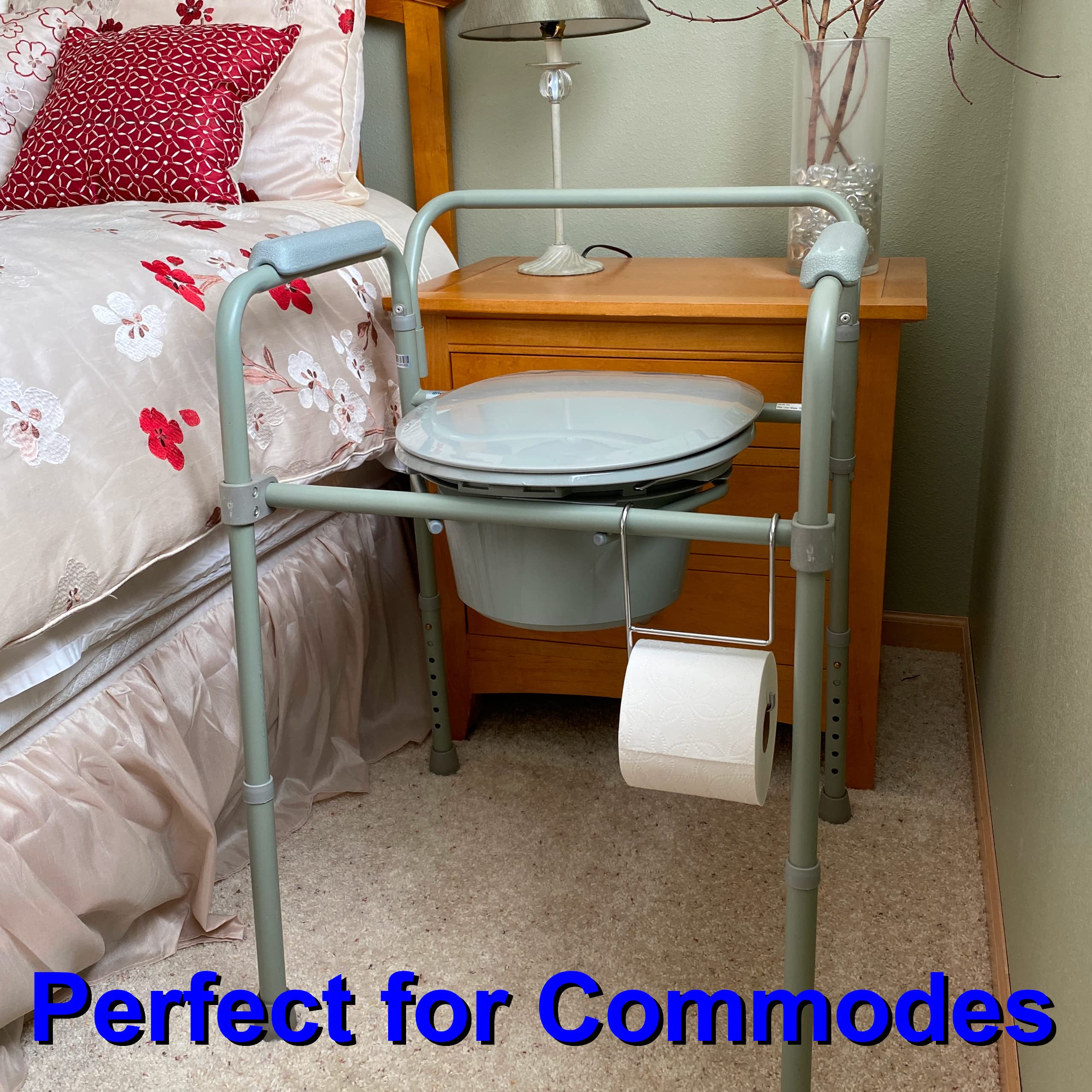 Tp Pal - Extra Toilet Paper Roll Holder (Chrome)