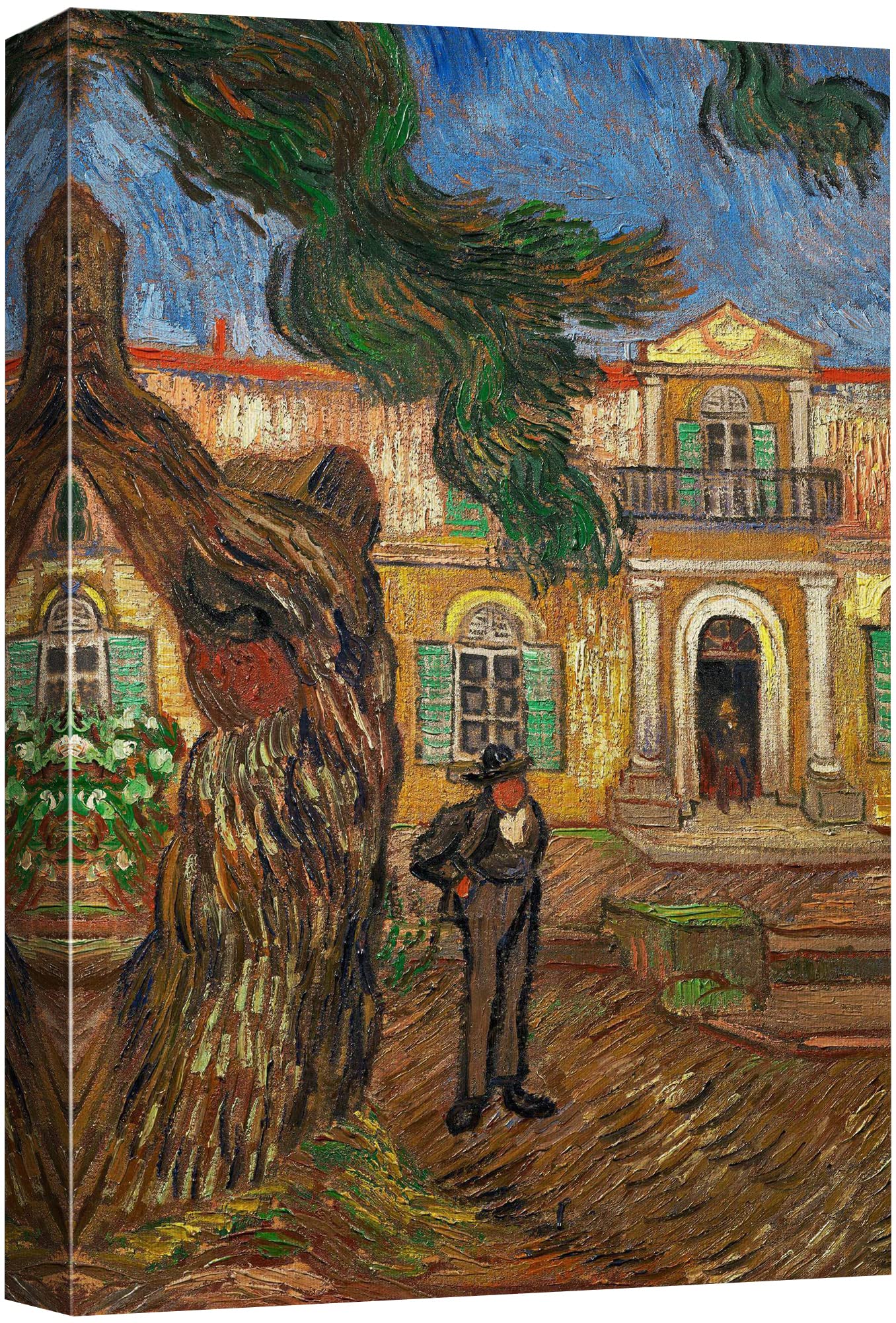 Wall26 Canvas Print Wall Art Garden Of Saint-Paul Hospital By Vincent Van Gogh Classic Historic Illustrations Fine Art Decorativ