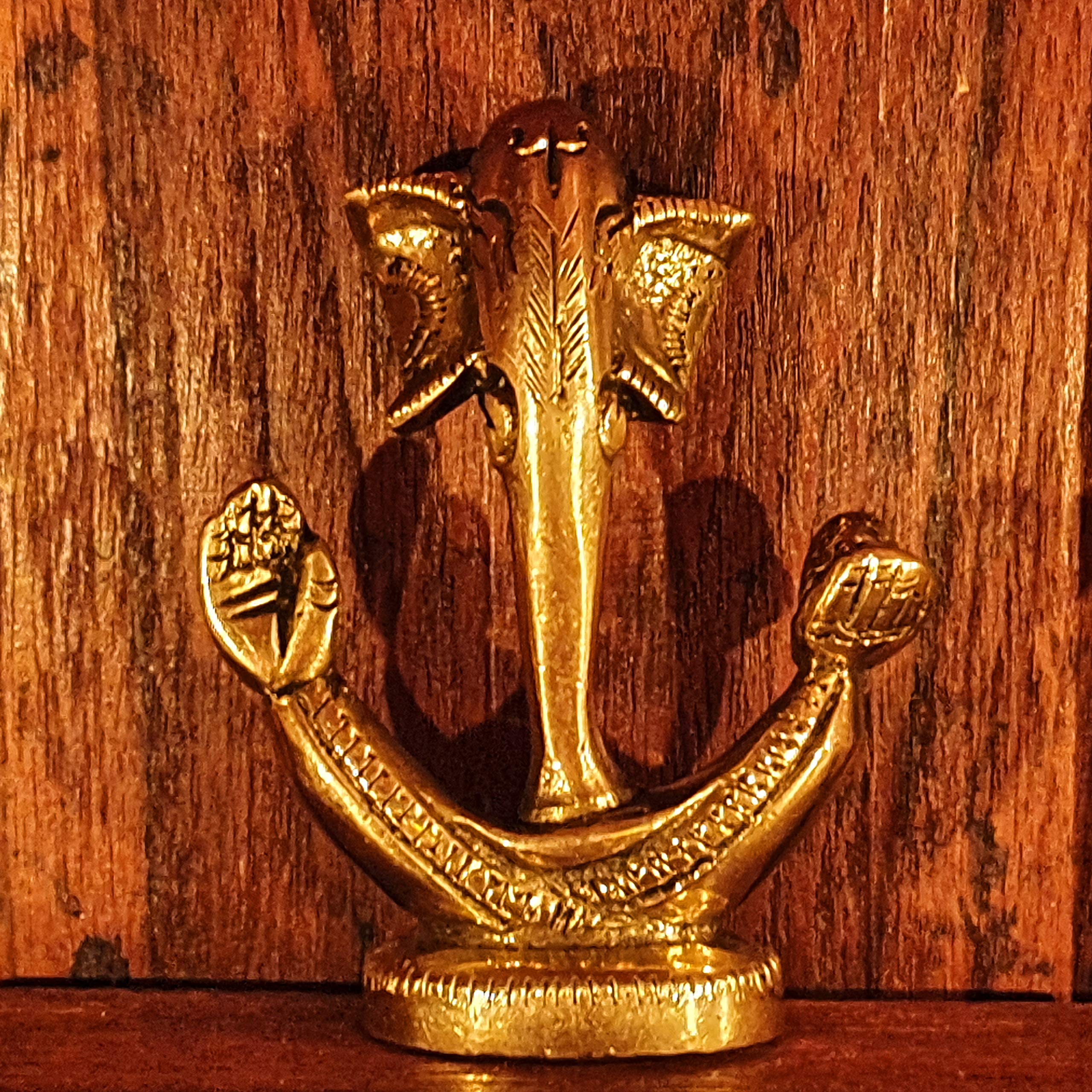 Divya Mantra Ganesh Idol Home Temple Decor Mandir Room Decoration Accessories Indian Hindu Lord Shri Ganesha Ji Diwali Pooja Gan