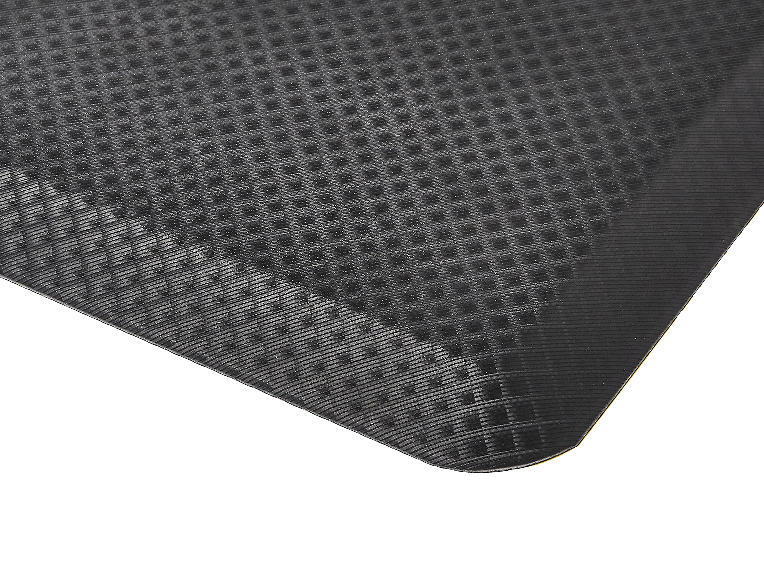Amazoncommercial 34 Rectangular Durable Anti Fatigue Ergo Comfort Standing, 32X20, 1 Mat, Black, Solid