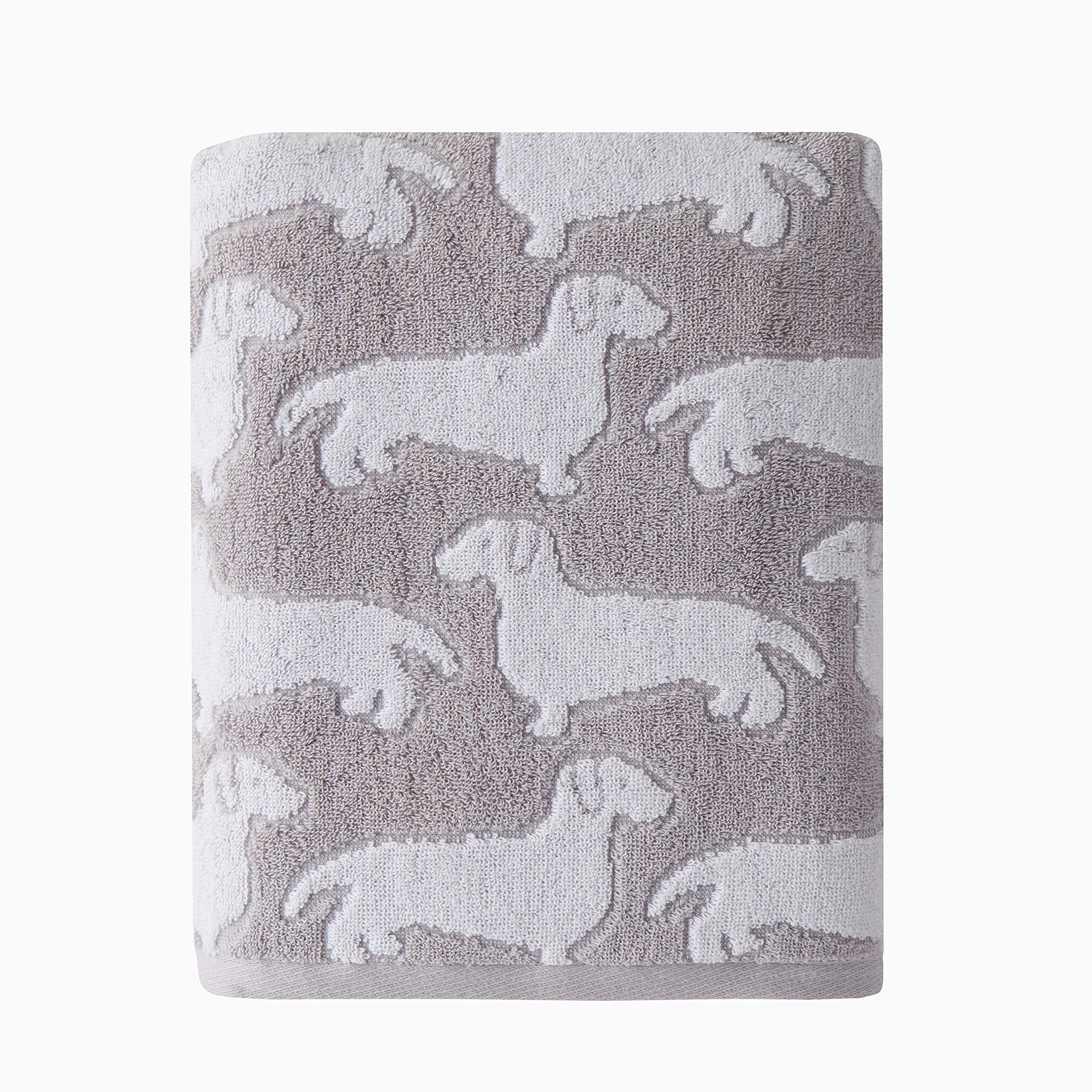 Skl Home By Saturday Knight Ltd. Dog Bath Towel, Gray