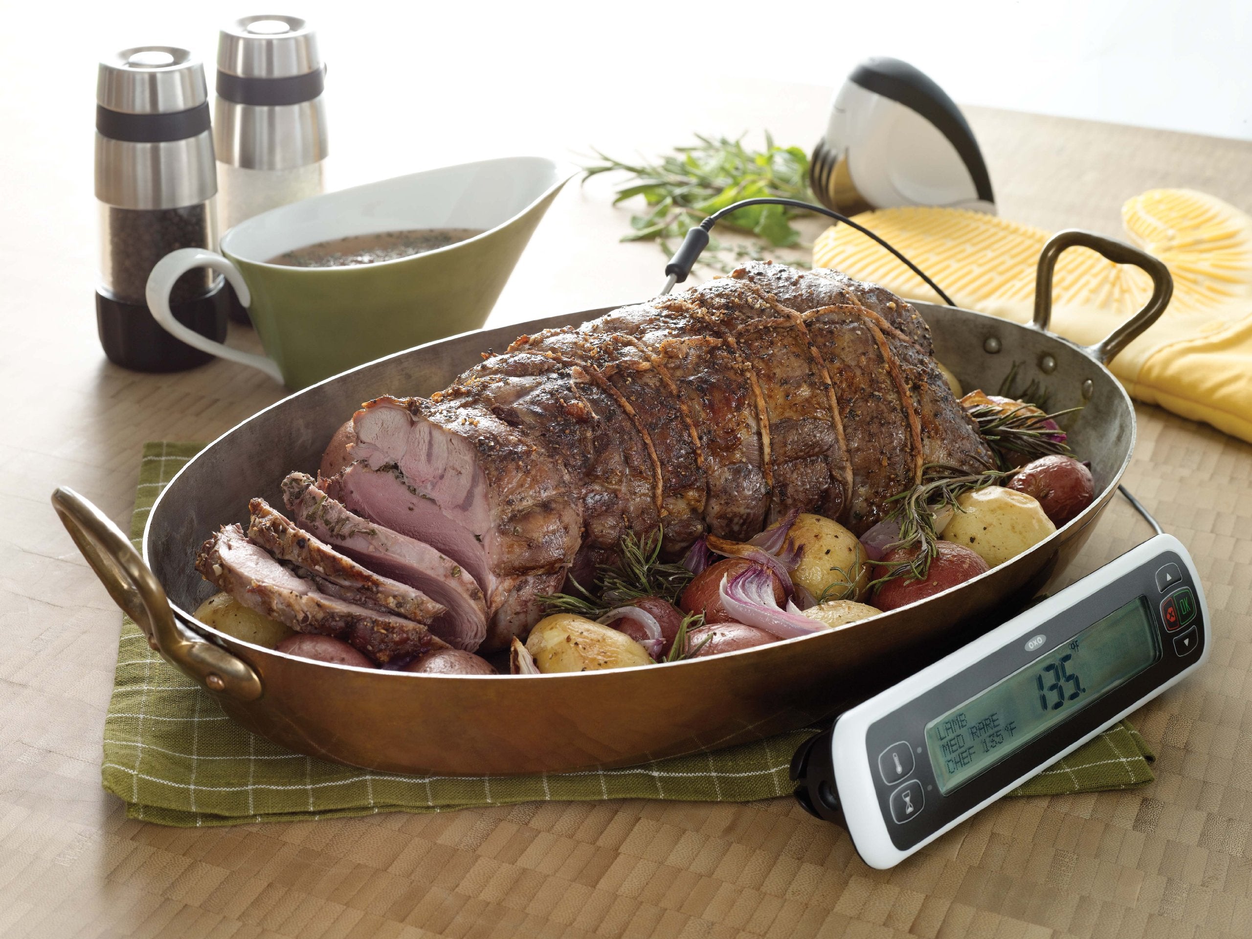 Oxo Good Grips Salt And Pepper Grinder Set, Stainless Steel