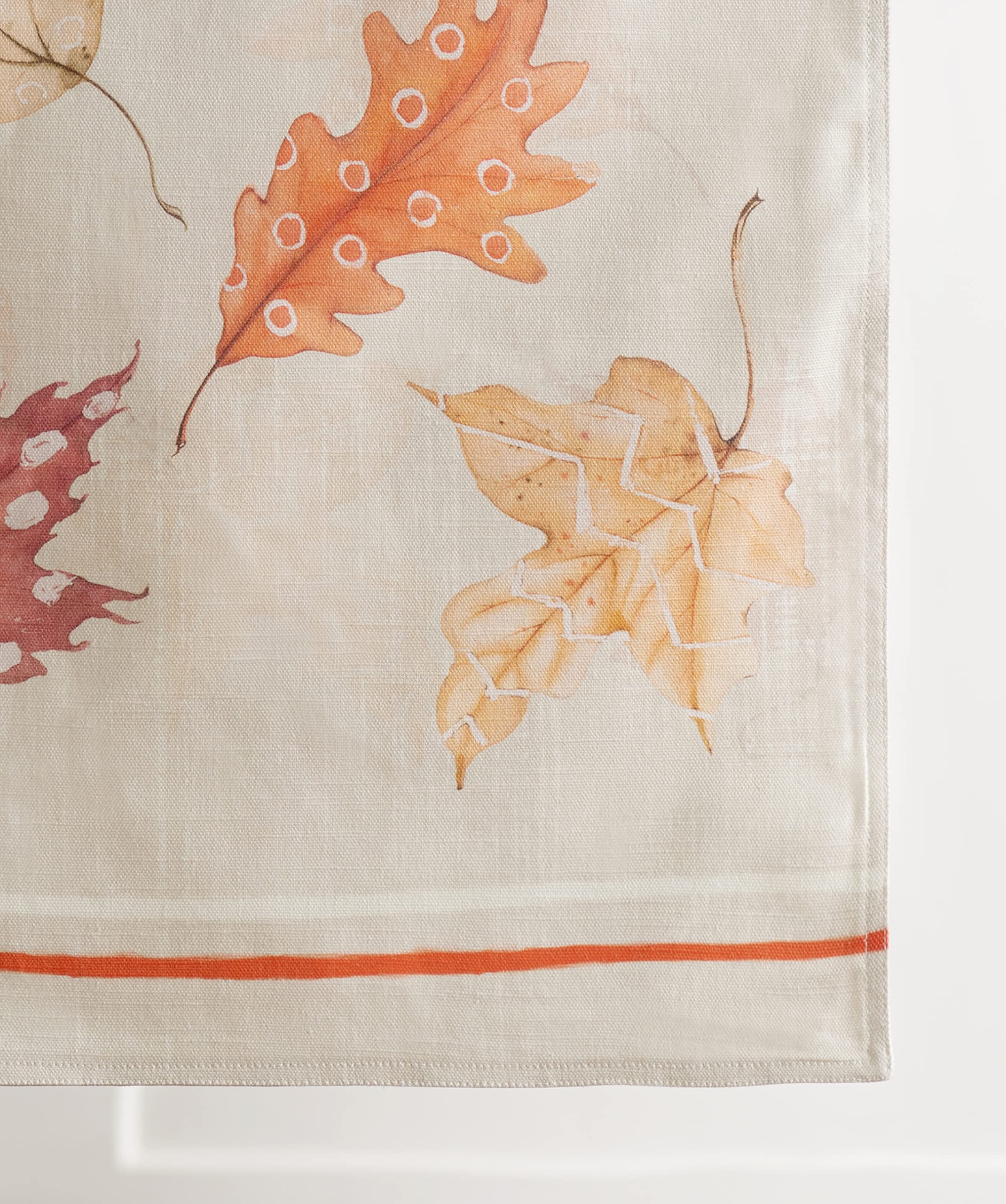 Maison D' Hermine Tablerunner 100% Cotton Table Runner Decorative Table Runners, Home, Buffet & Camping, Colors Of Autumn (Doubl