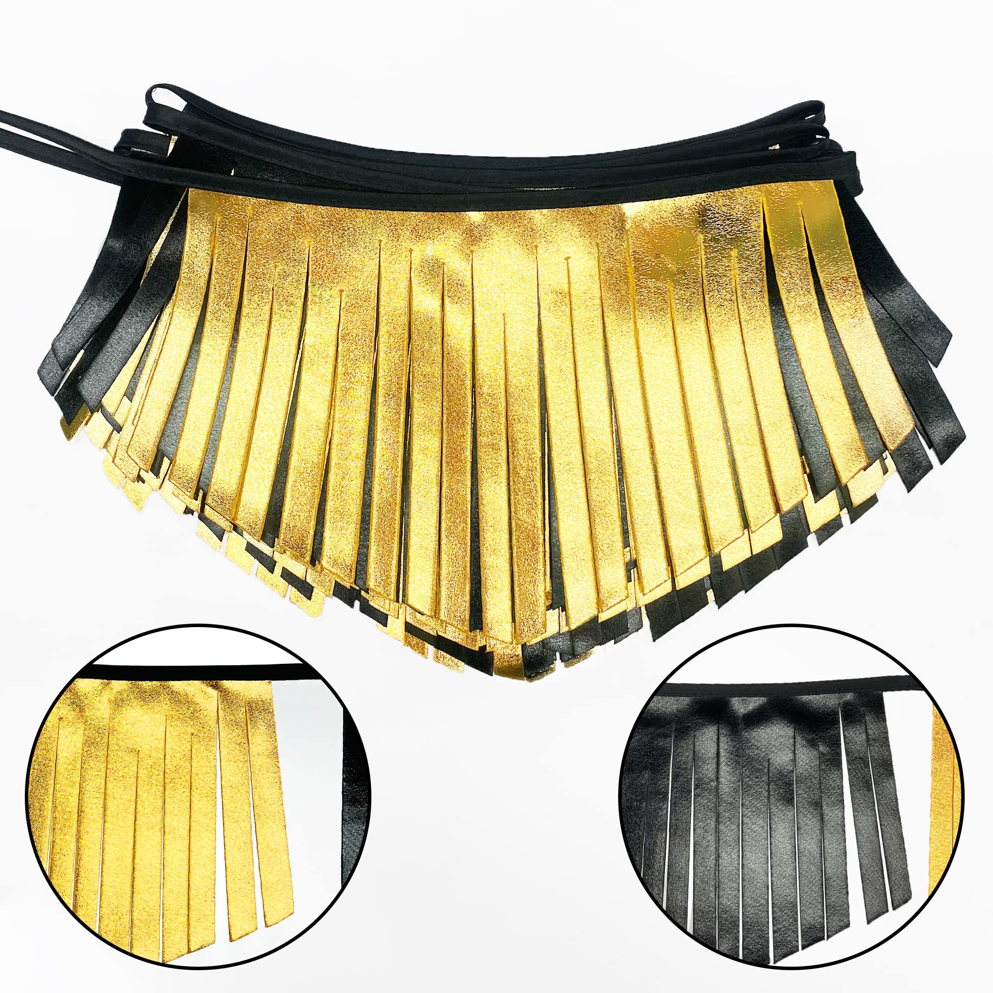 Black And Gold Tassel Banner Double Sided Metallic Fabric Pennant Bunting Flag Garland For Graduation Anniversary Bachelorette B