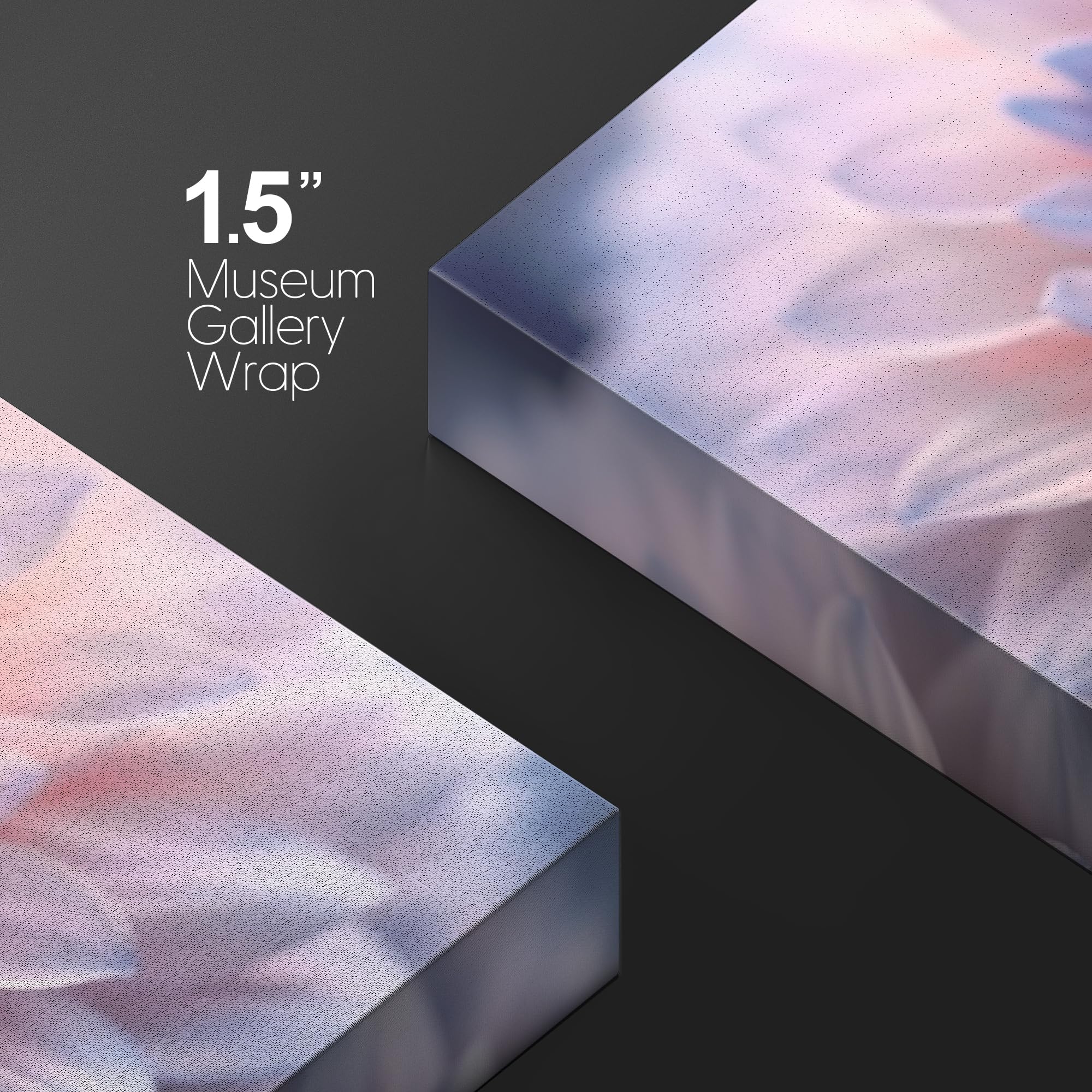 Wall26 Canvas Print Wall Art Pink Lotus Flower Closeup Nature Wilderness Photography Realism Modern Art Decorative Country Multi