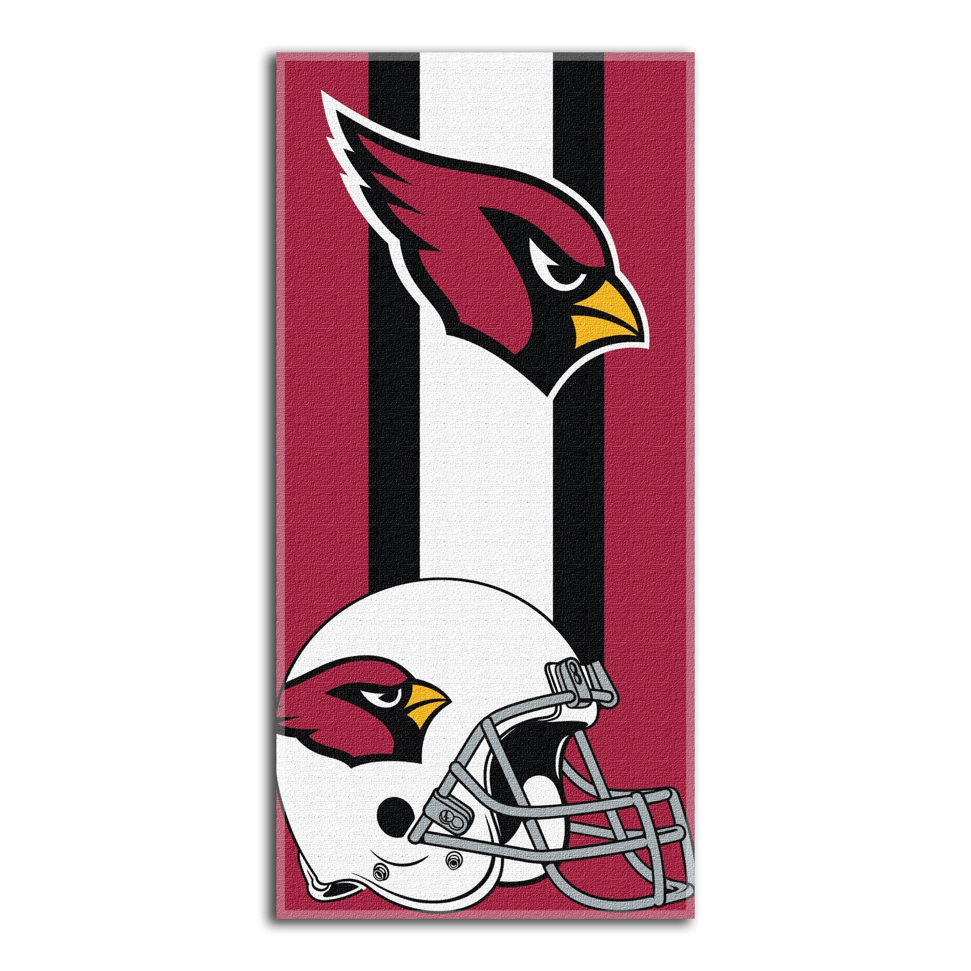 Northwest NFL Arizona Cardinals Beach Towel, 30 x 60, Zone Read