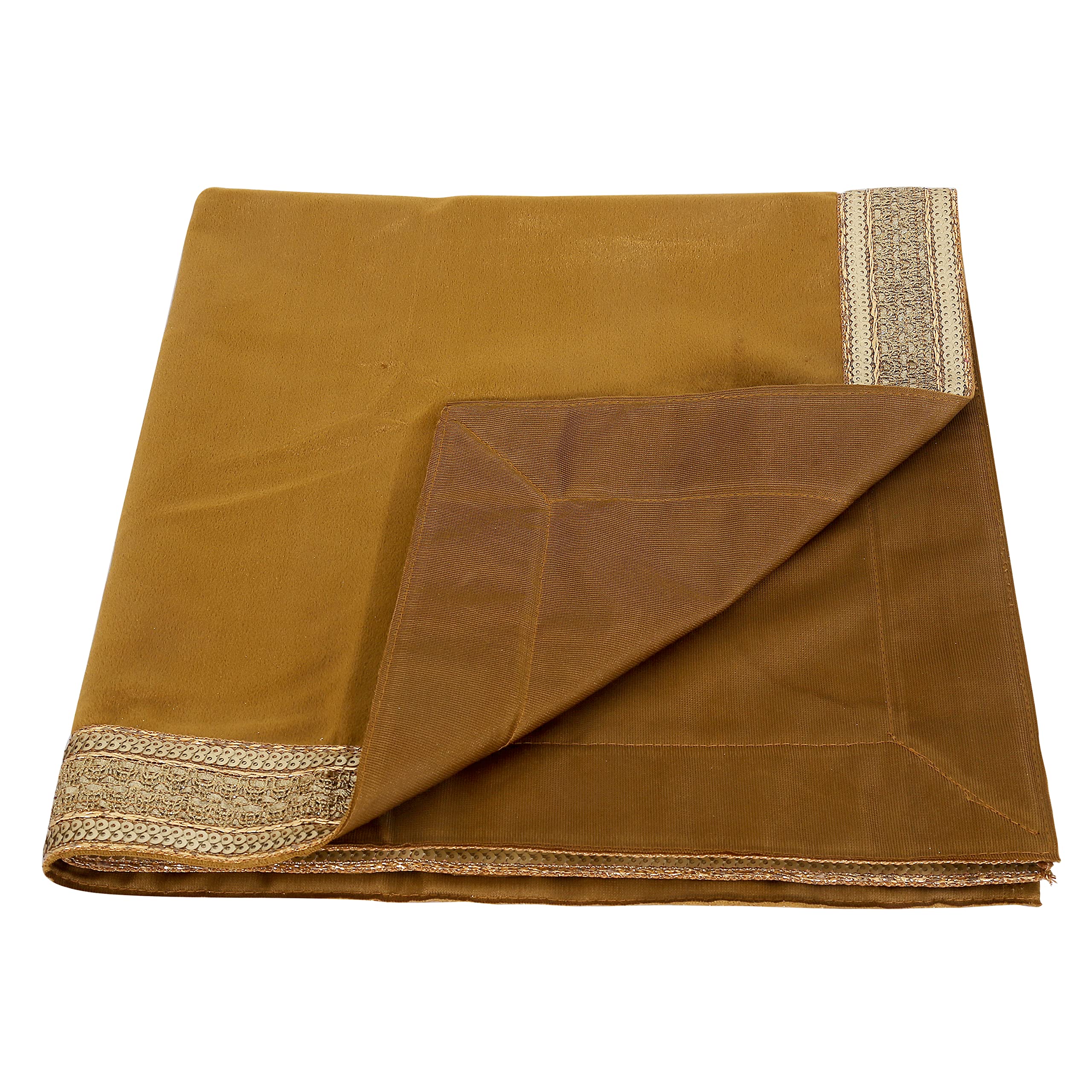 Indian Consigners Altar Cloth 24X24 Inches (24 By 24 Inches (60X60Cm), Golden)