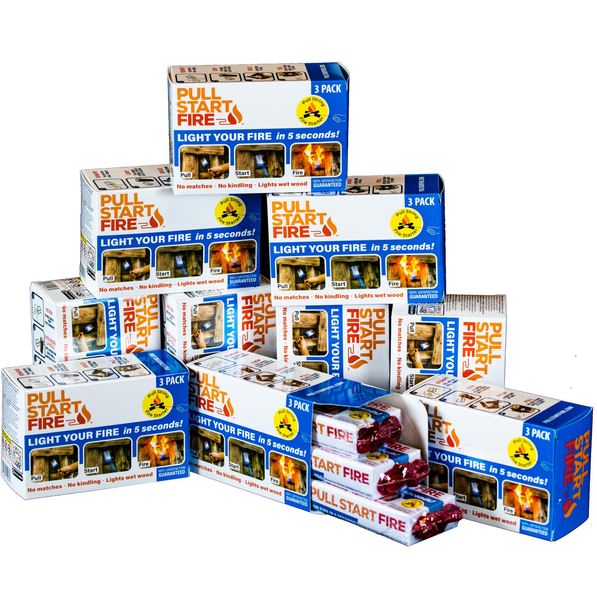 Pull Start Fire Pull String Firestarter | No Matches Required, Fire St ...