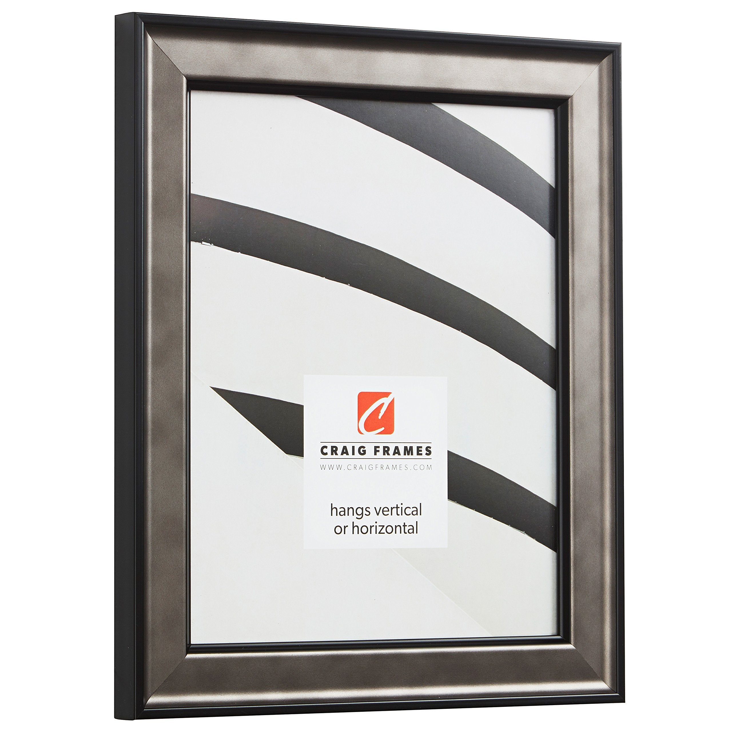 Craig Frames Atlas Picture Frame  16 x 20 Inch  Antique Pewter