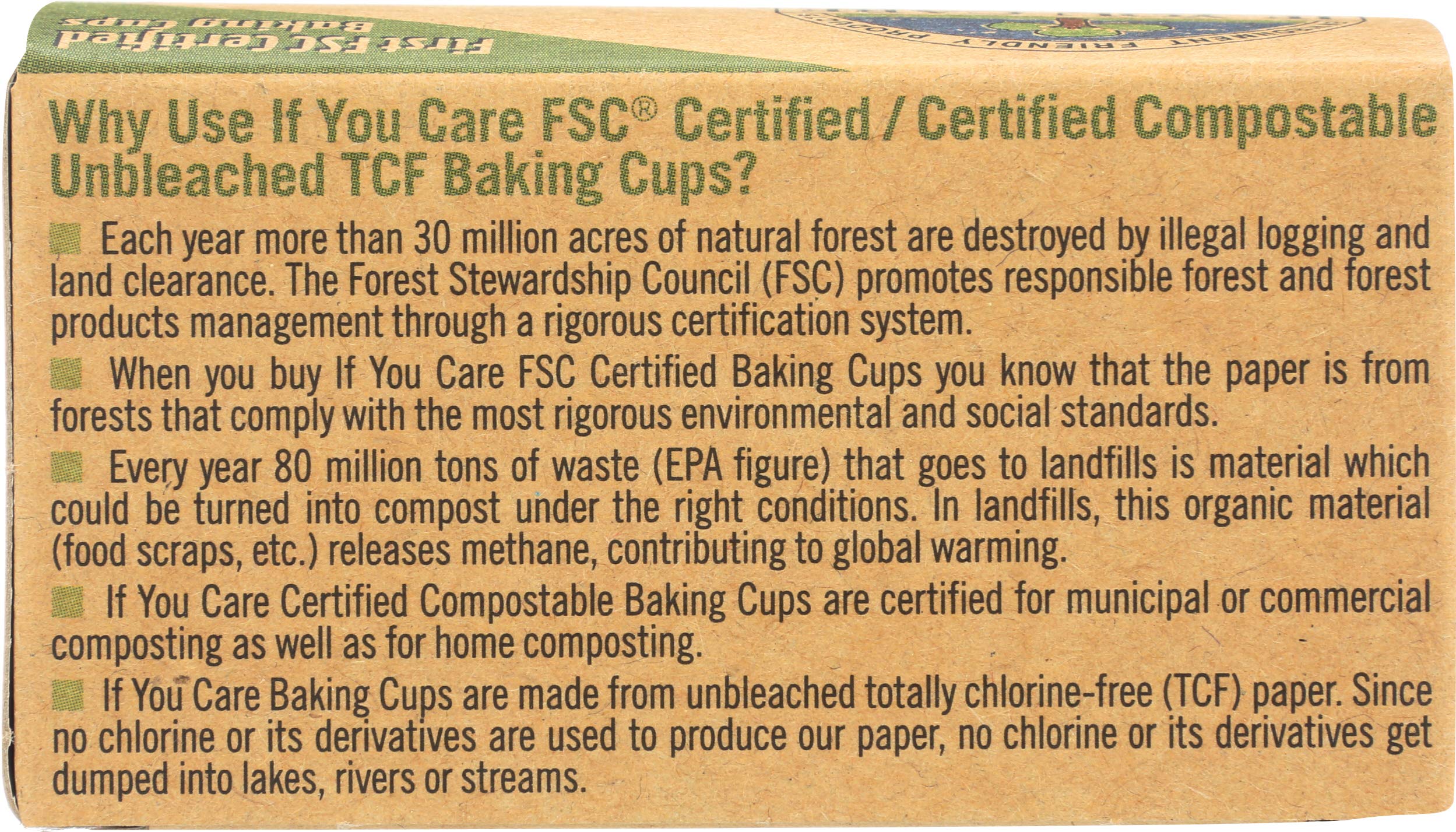 If You Care, Baking Cups Jumbo, 24 Count