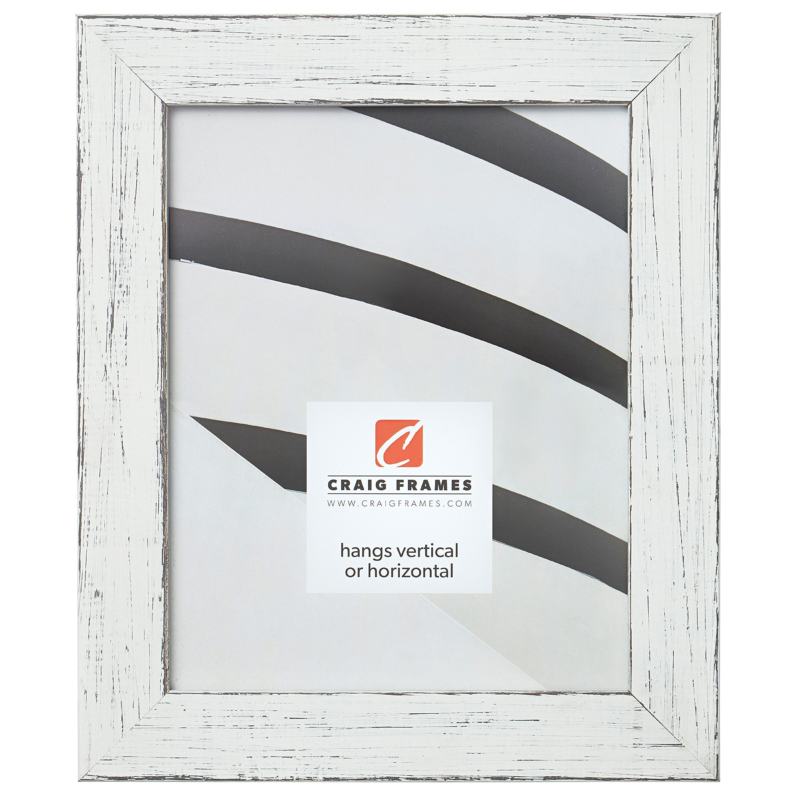 Craig Frames Jasper Picture Frame, 12 x 16 Inch, Country Marshmallow White