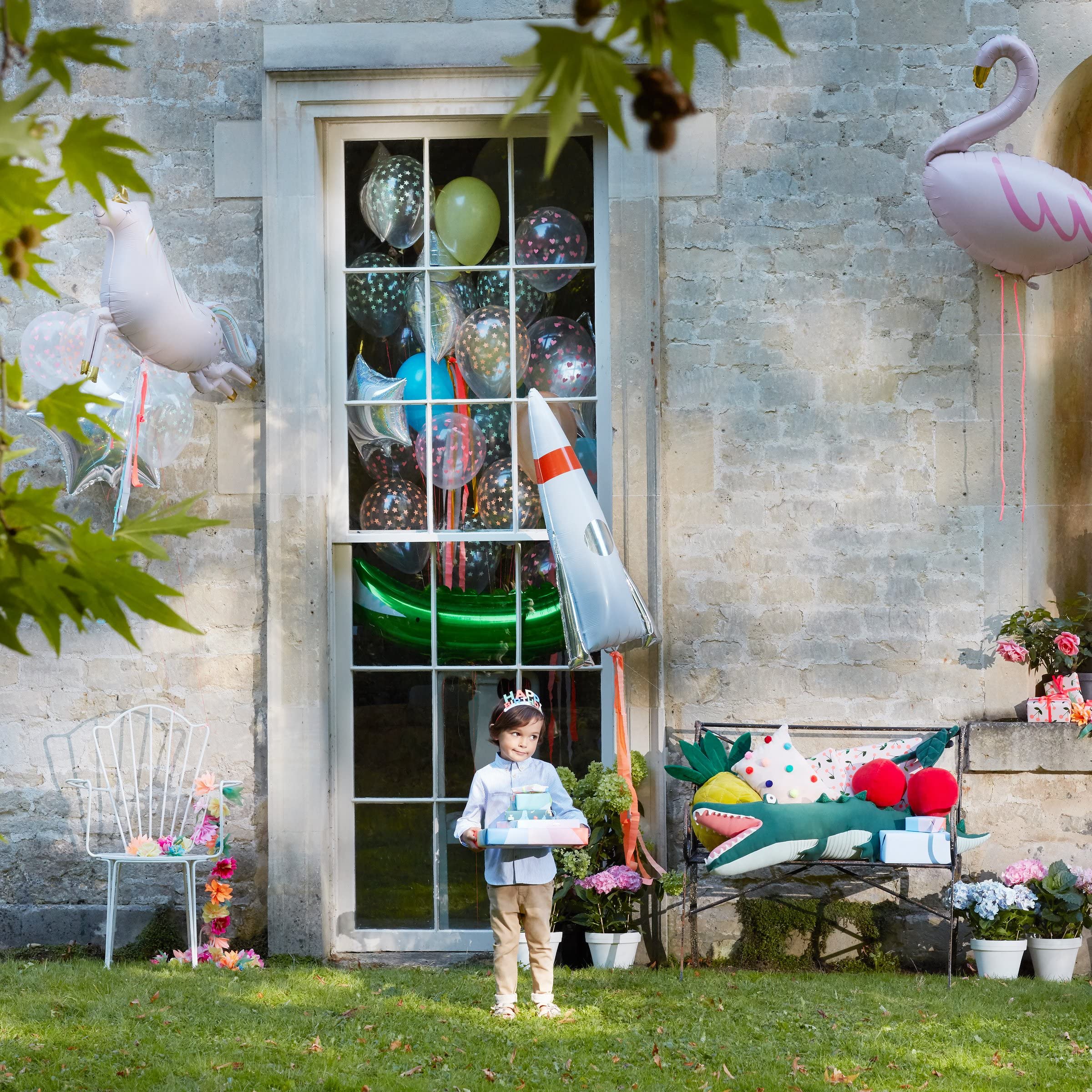 Meri Meri Magical Unicorn Foil Balloon (Pack Of 1)