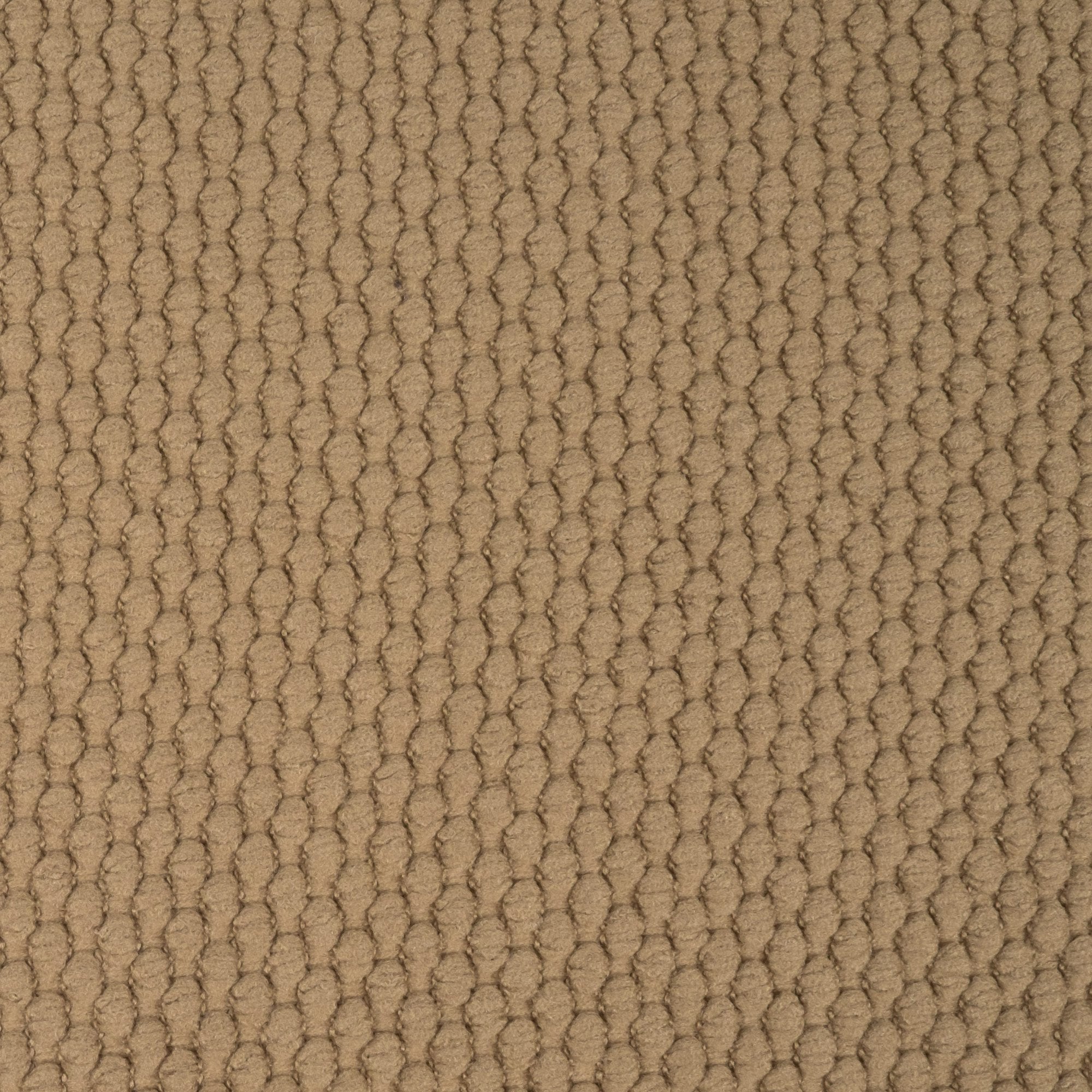 Sweet Home Collection Memory Foam Honeycomb Nonslip Back 16'' X 16'' Chair/Seat Cushion Pad, 2 Pack, Taupe
