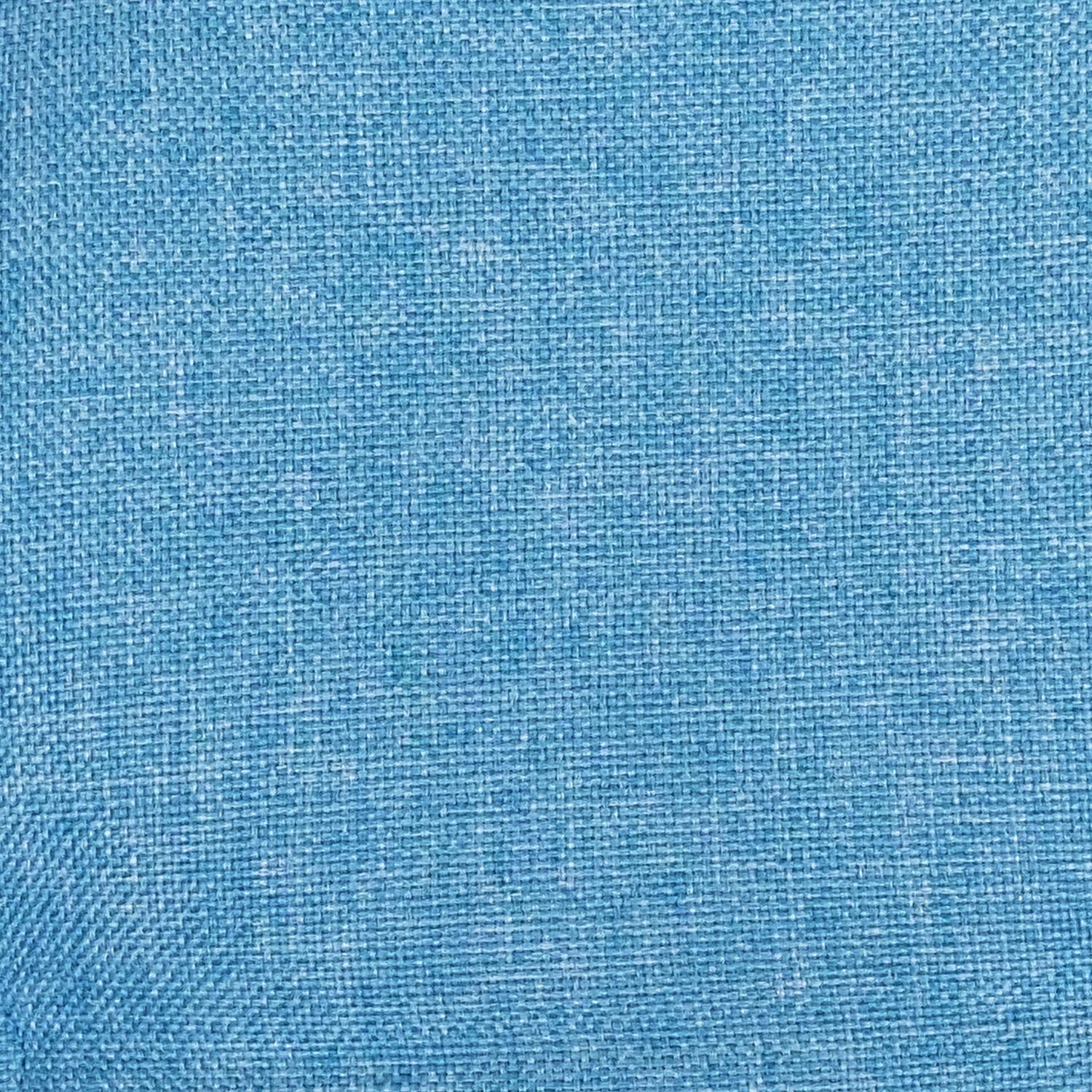 Sweet Home Collection Chair Cushion Memory Foam Pads Tufted Slip Non Skid Rubber Back U-Shaped 17'' X 16'' Seat Cover, Turquoise