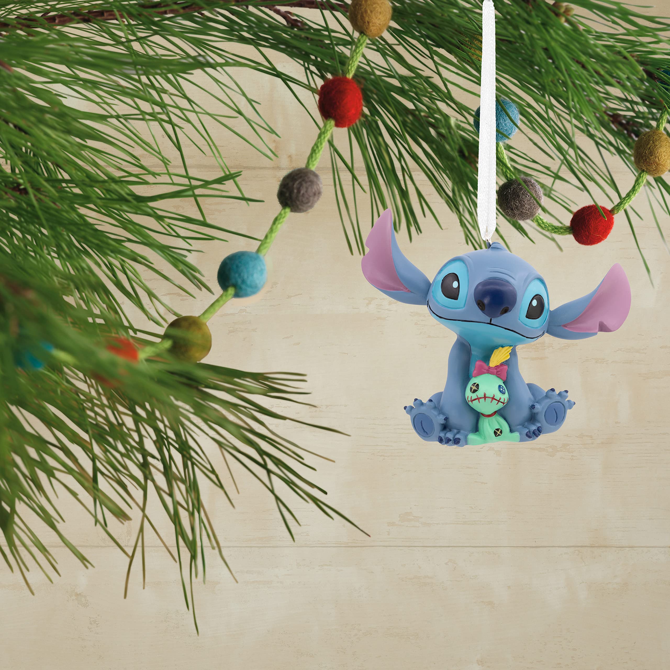Hallmark Disney Lilo & Stitch with Scrump Christmas Ornament