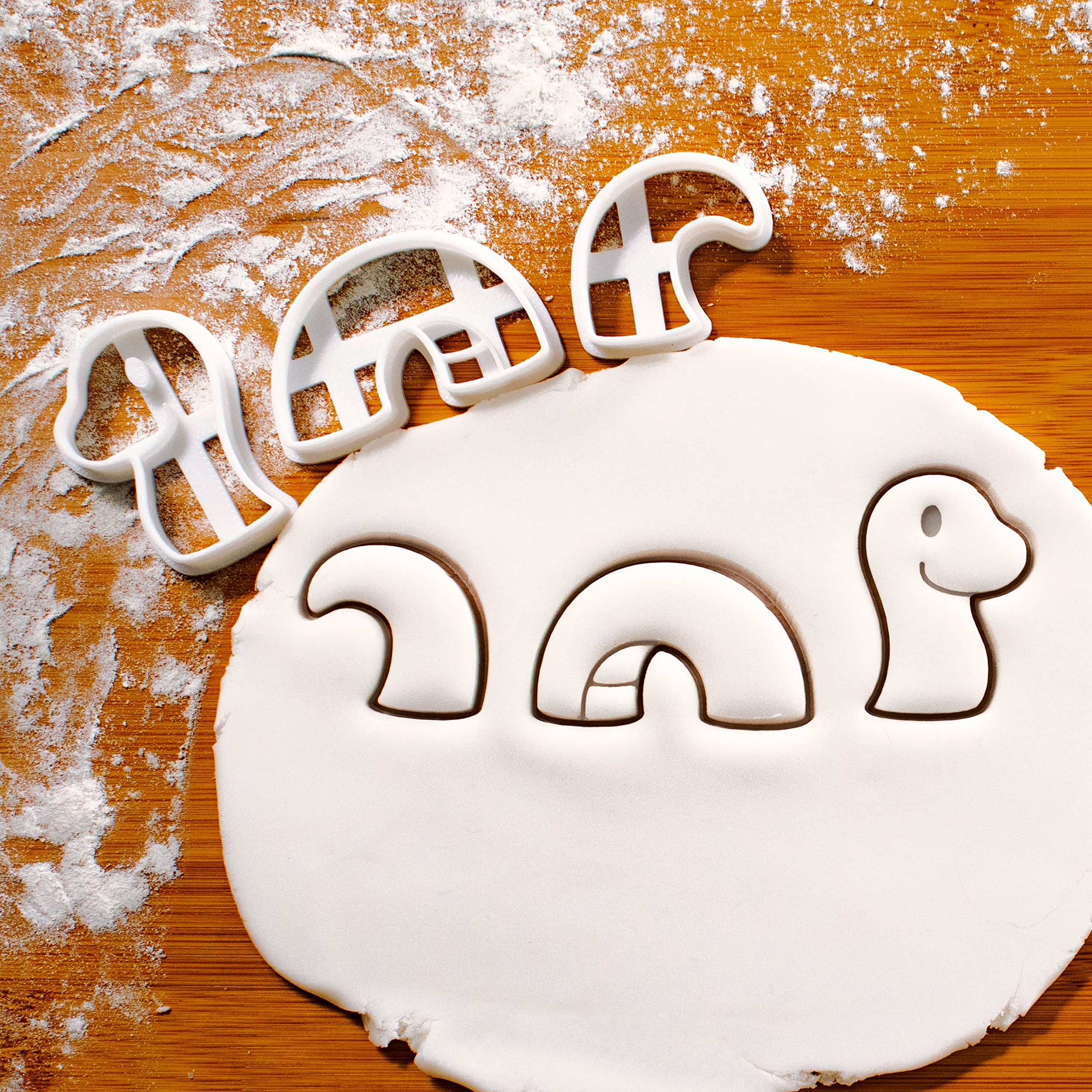 3-Piece Loch Ness Cookie Cutter, 1 Piece - Bakerlogy