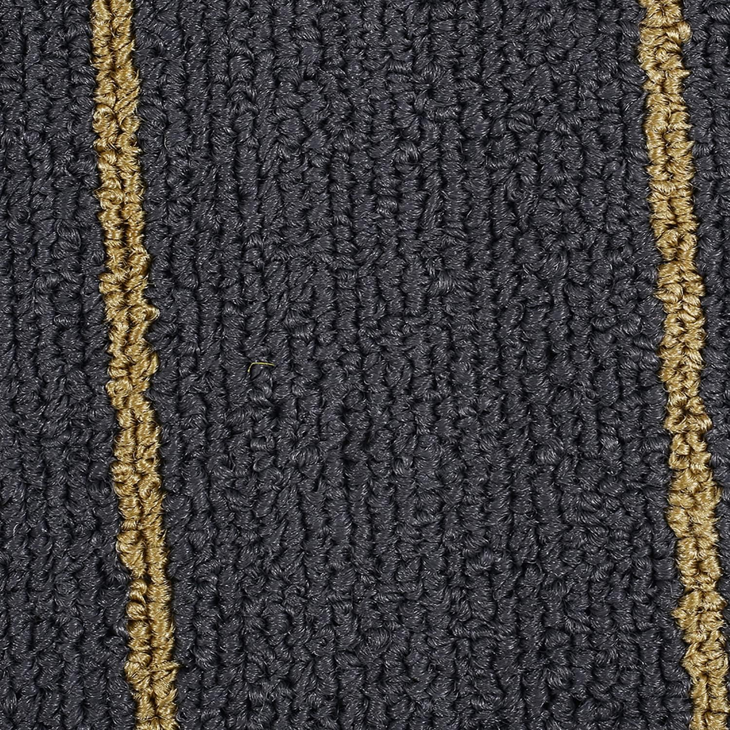 Status Contract Polypropylene Striped Anti Skid Runner For Living Area | Rug For Bedroom |Rug For Dining Table Rug For Floor Wit