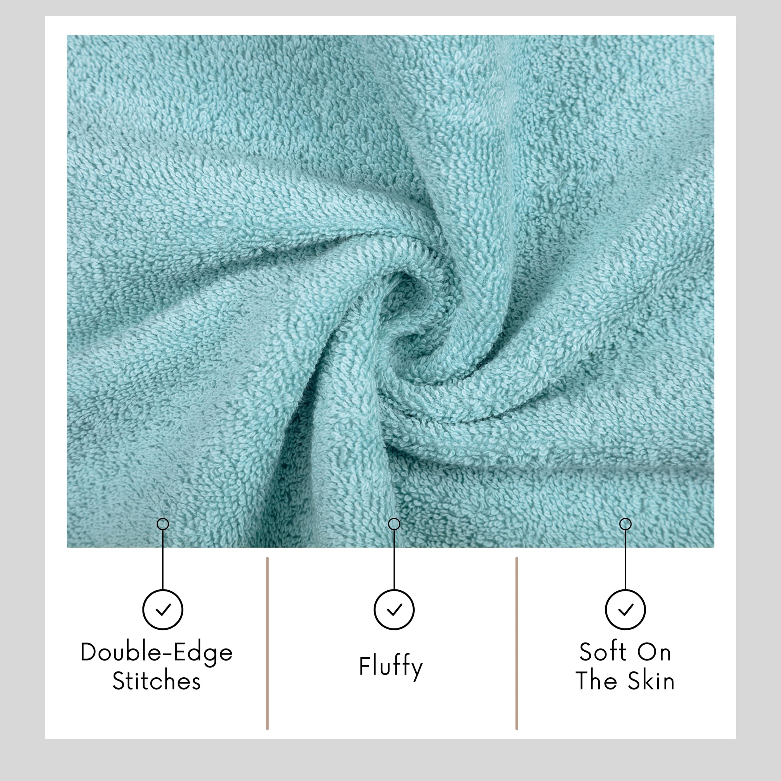 Textilom Turkish Hand Towels For Bathroom - Hotel And Spa Quality & Soft & Absorbent & Quick Dry Bathroom Hand Towels - 100% Cot