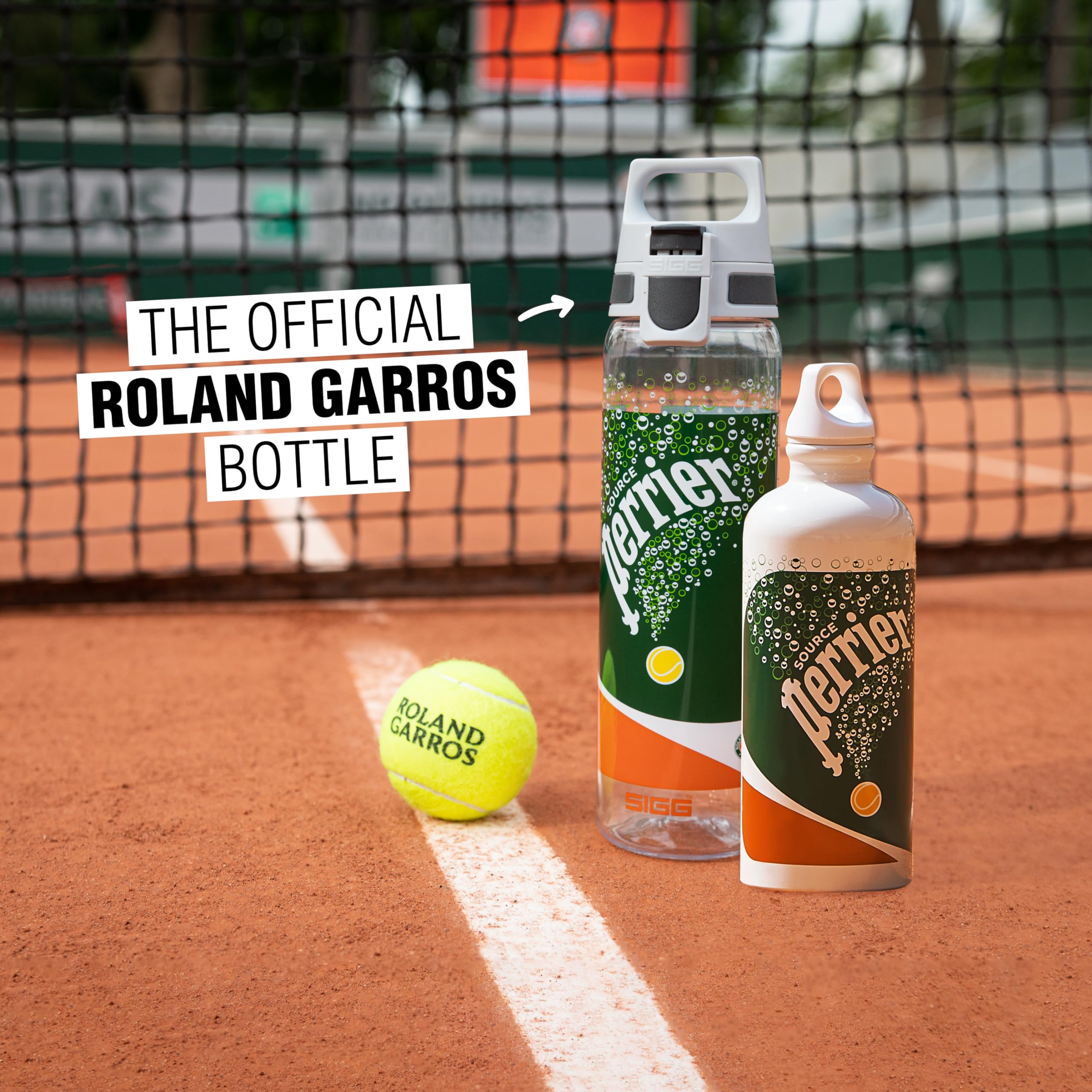 SIGG - Tritan Water Bottle - Total Clear ONE MyPlanet Red - Suitable For Carbonated Beverages - Dishwasher Safe - Leakproof - Lightweight - Scratch Resistant - BPA Free - 25 oz