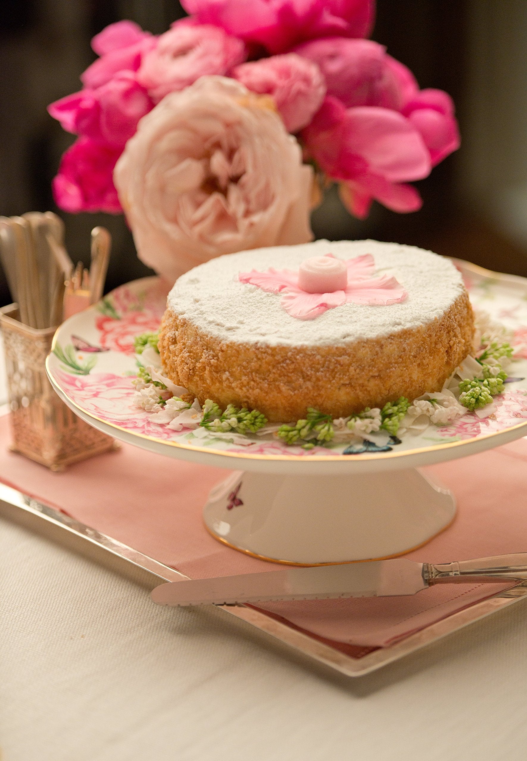 Miranda Kerr For Royal Albert Gratitude Cake Stand Large