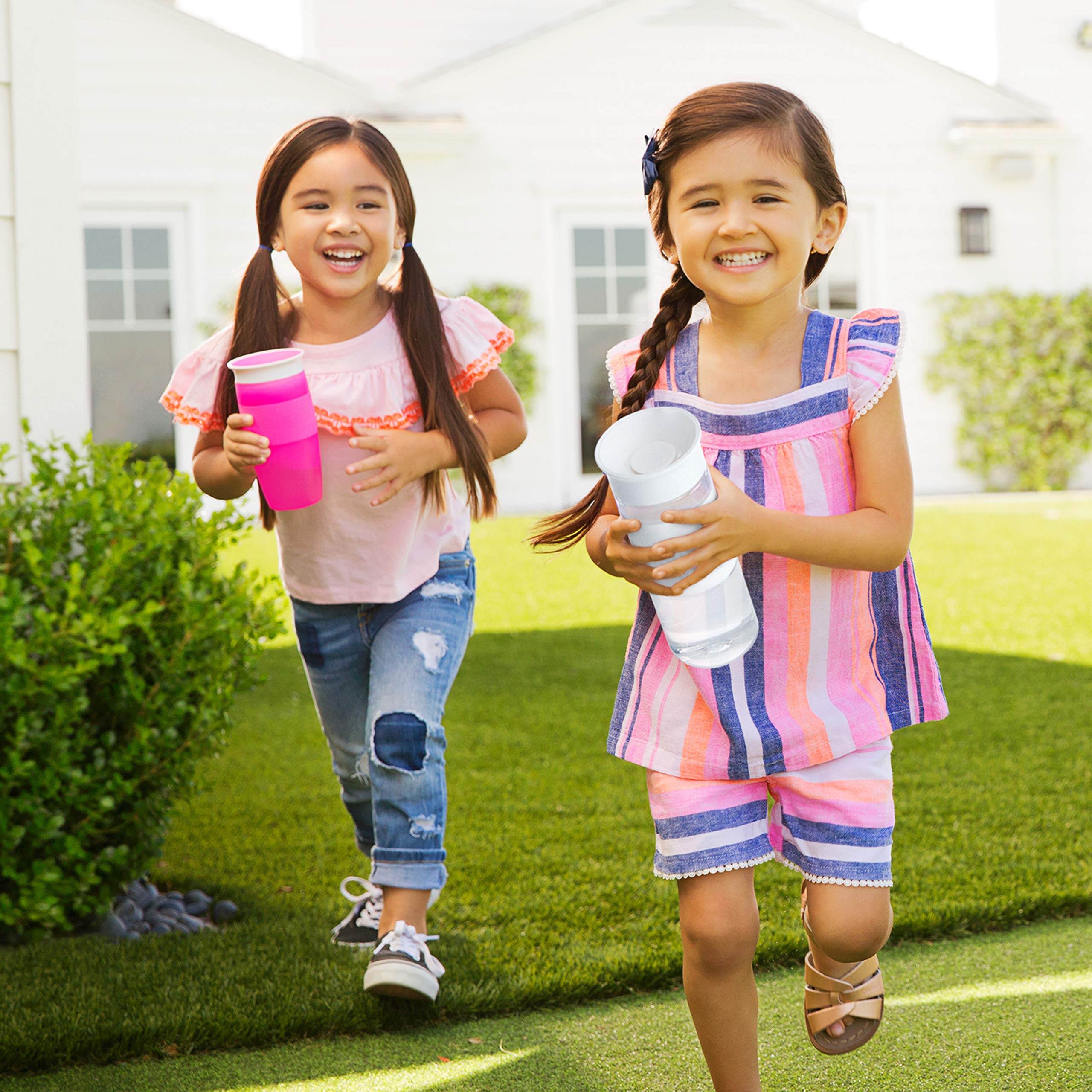 Munchkin Miracle 360 Spill Proof Sippy Cup  24 Ounce  Pink - Great for Toddlers  Big Kids or Adults