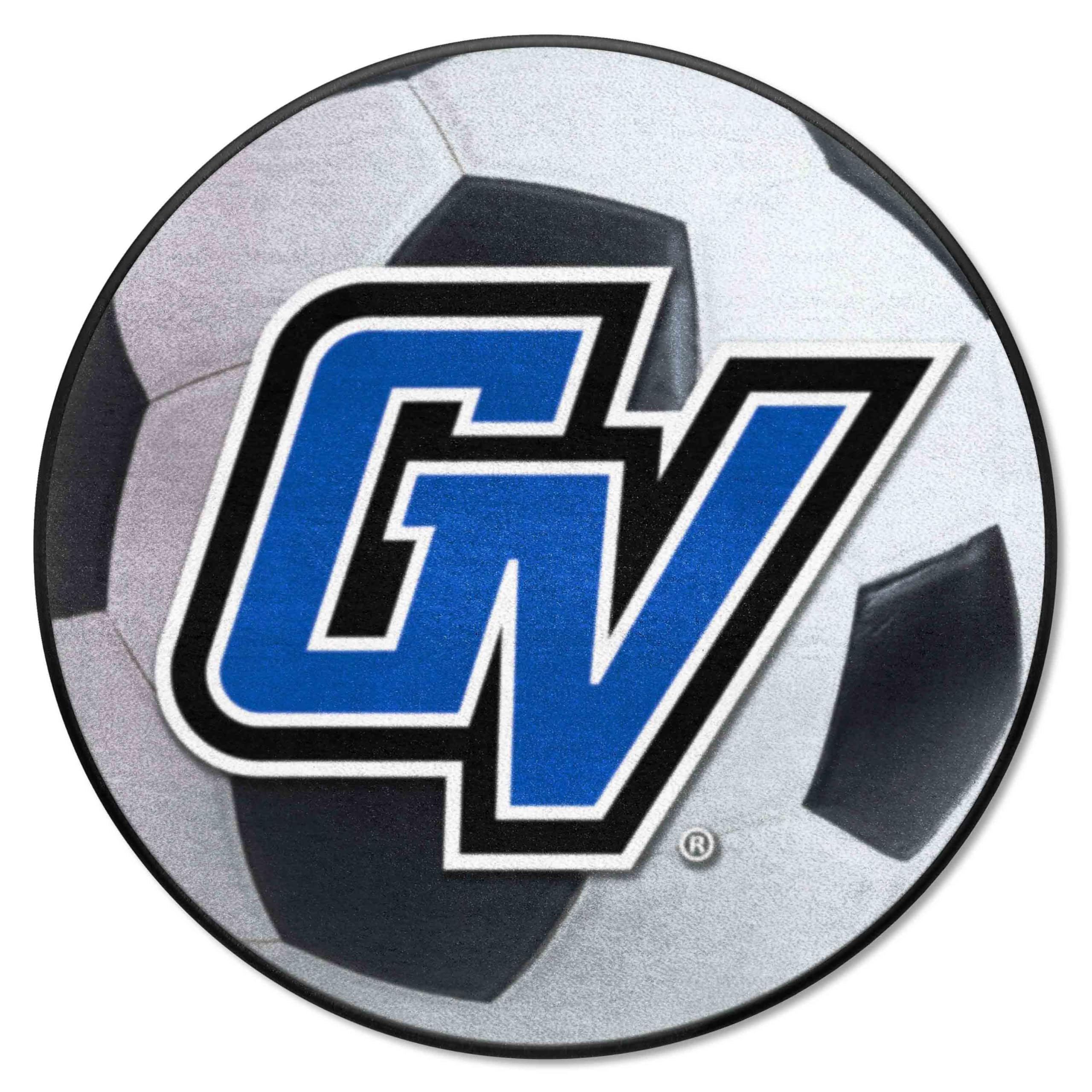FANMATS 5026 Grand Valley State Lakers Soccer Ball Rug - 27in. Diameter