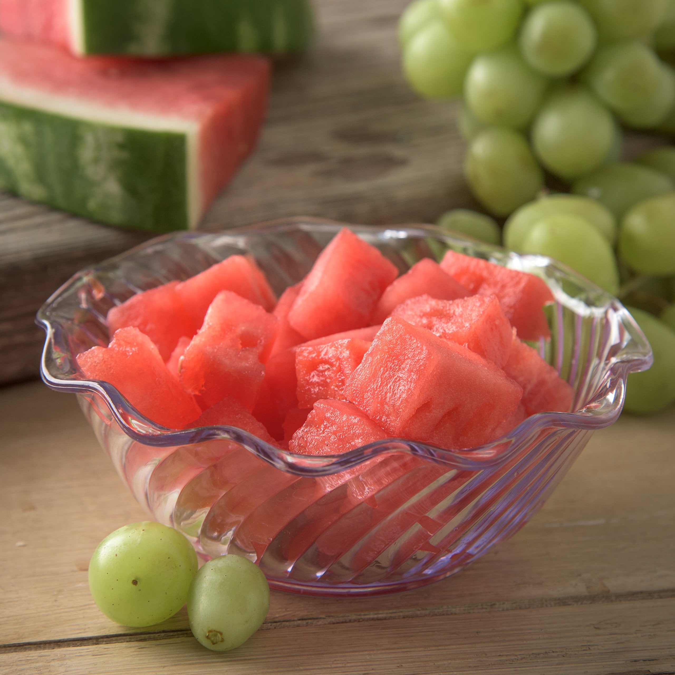 Carlisle Foodservice Products 453307 Plastic Dessert Bowls, 13 Oz, Clear (Pack Of 24)