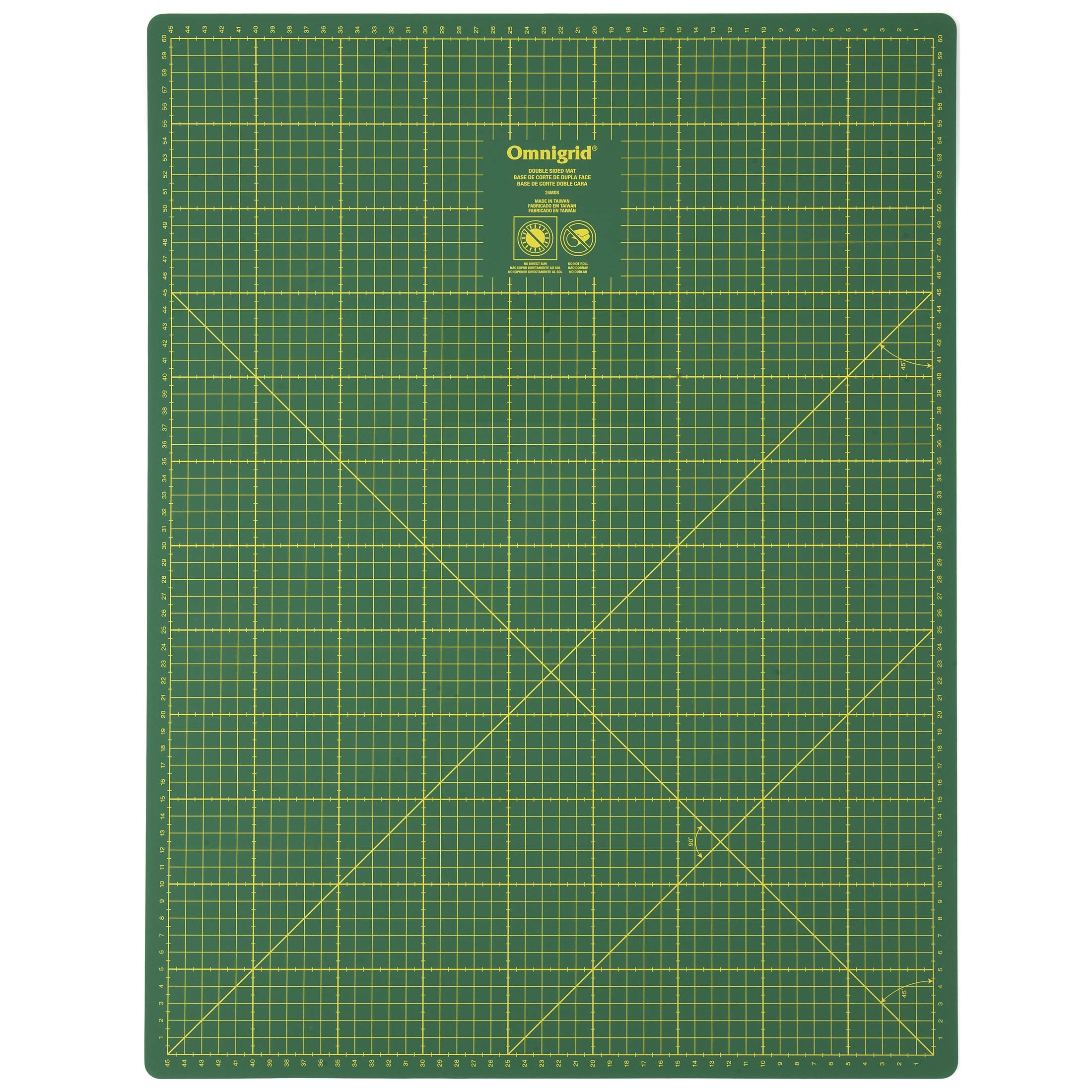 Dritz 24Mds Mat, 18'' X 24'' 45Cm X 60Cm, Green